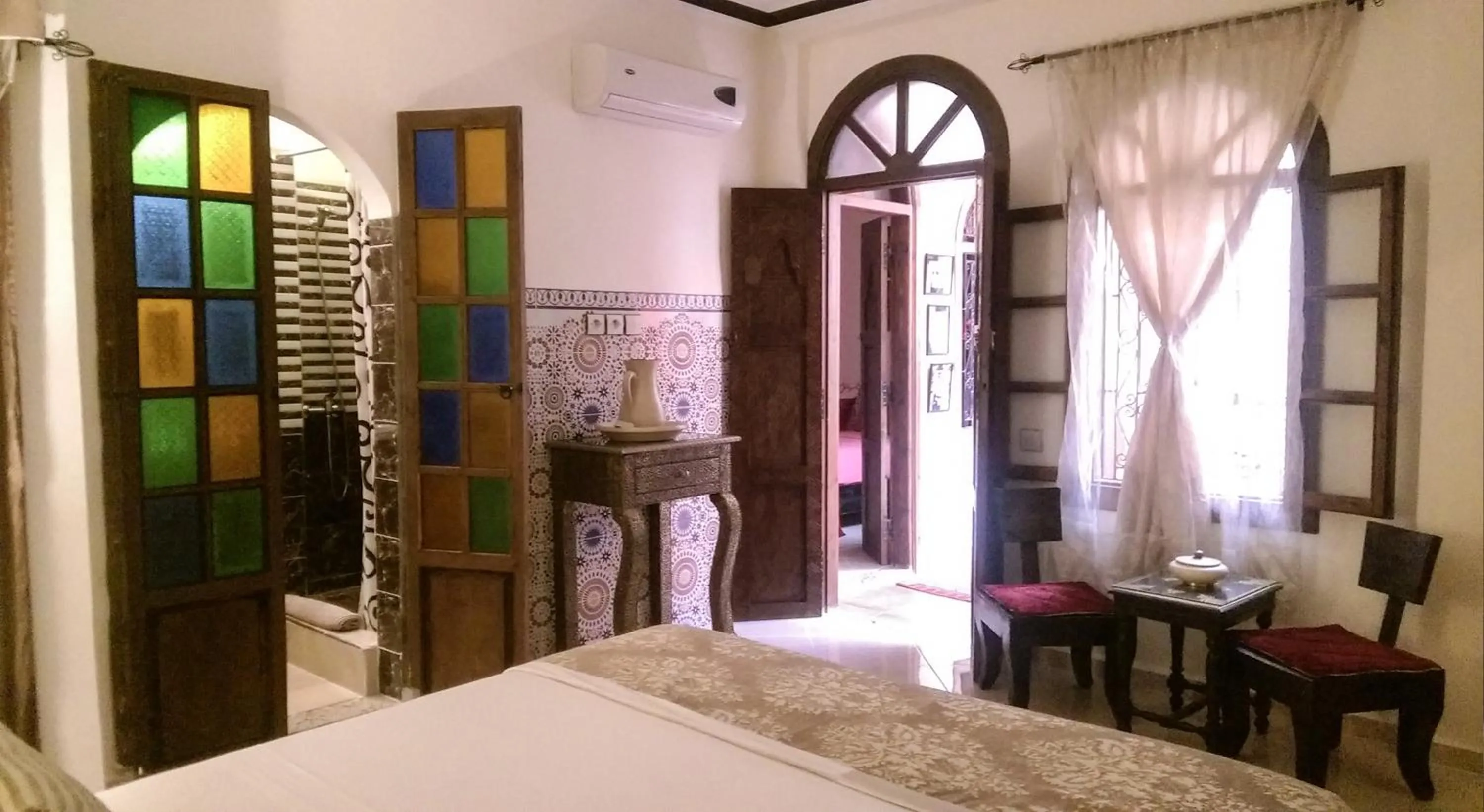 Bed in Riad De La Semaine