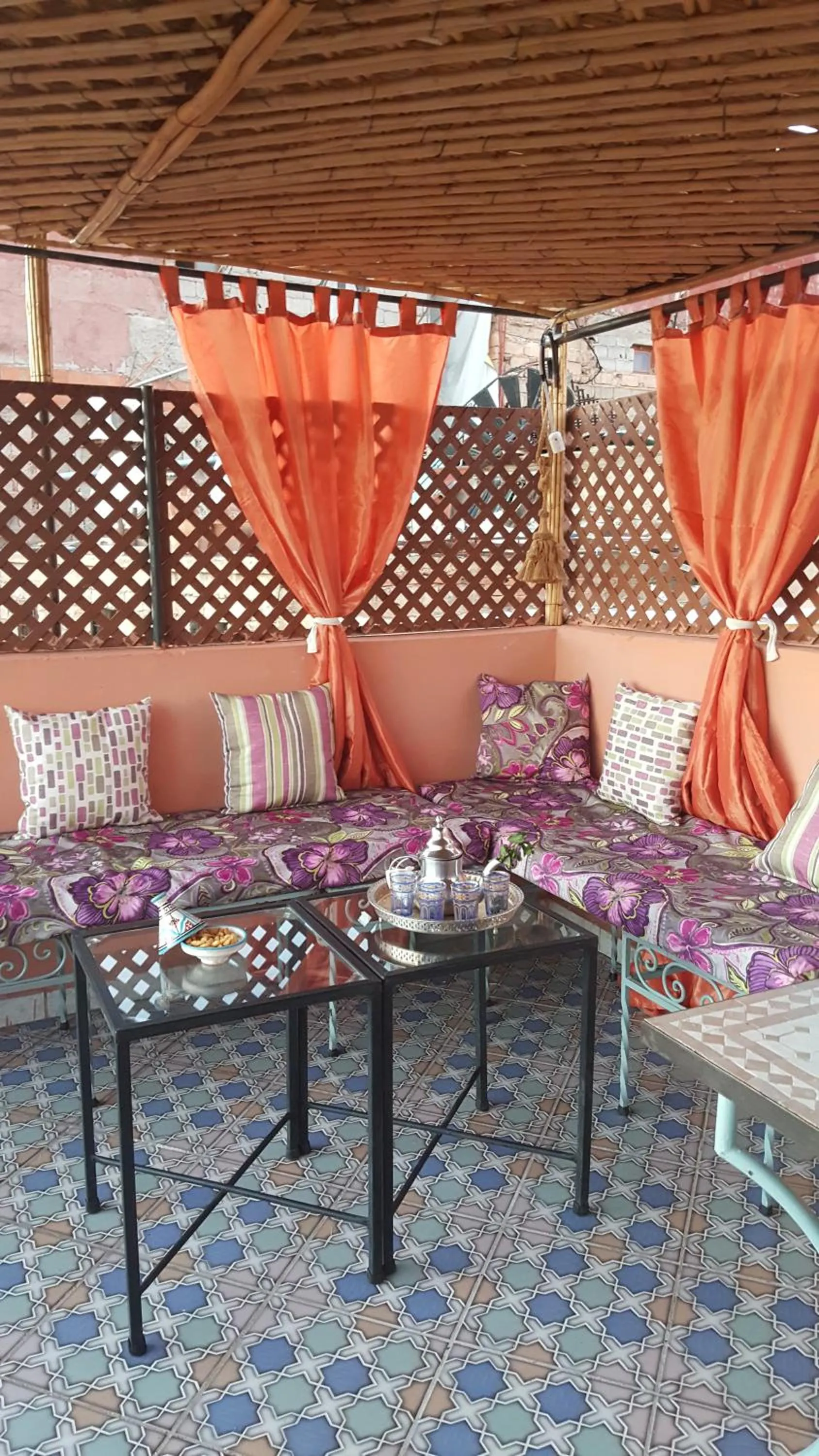 Patio in Riad De La Semaine