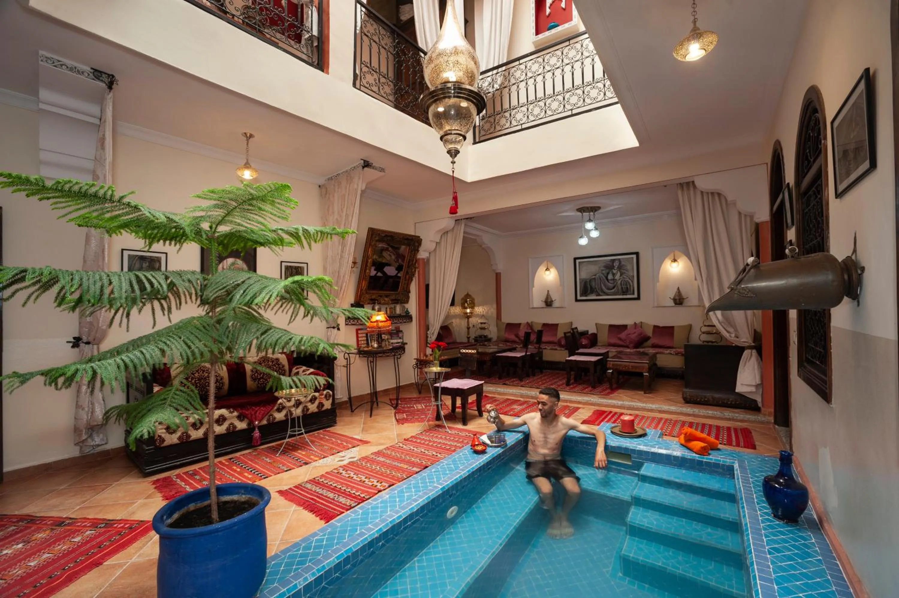 Swimming pool in Riad De La Semaine