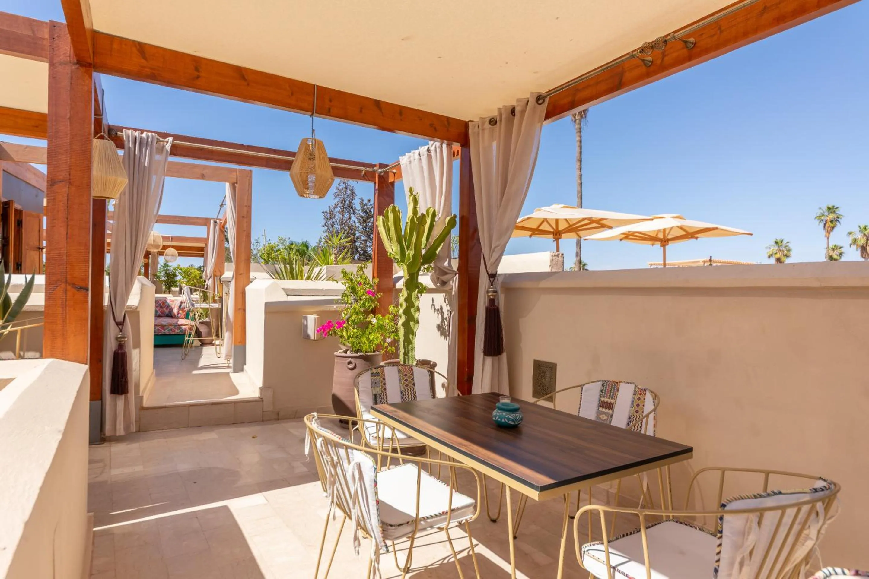 Patio in Riad Kahena