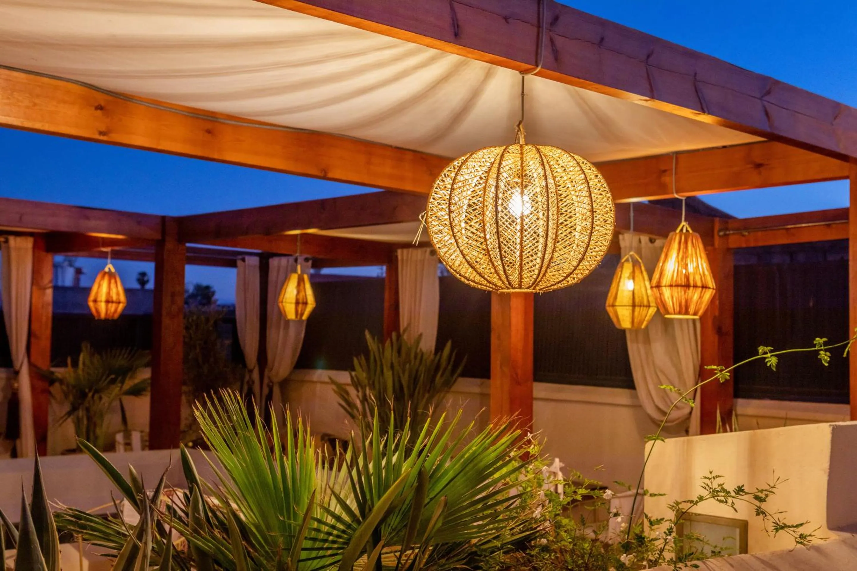 Patio in Riad Kahena