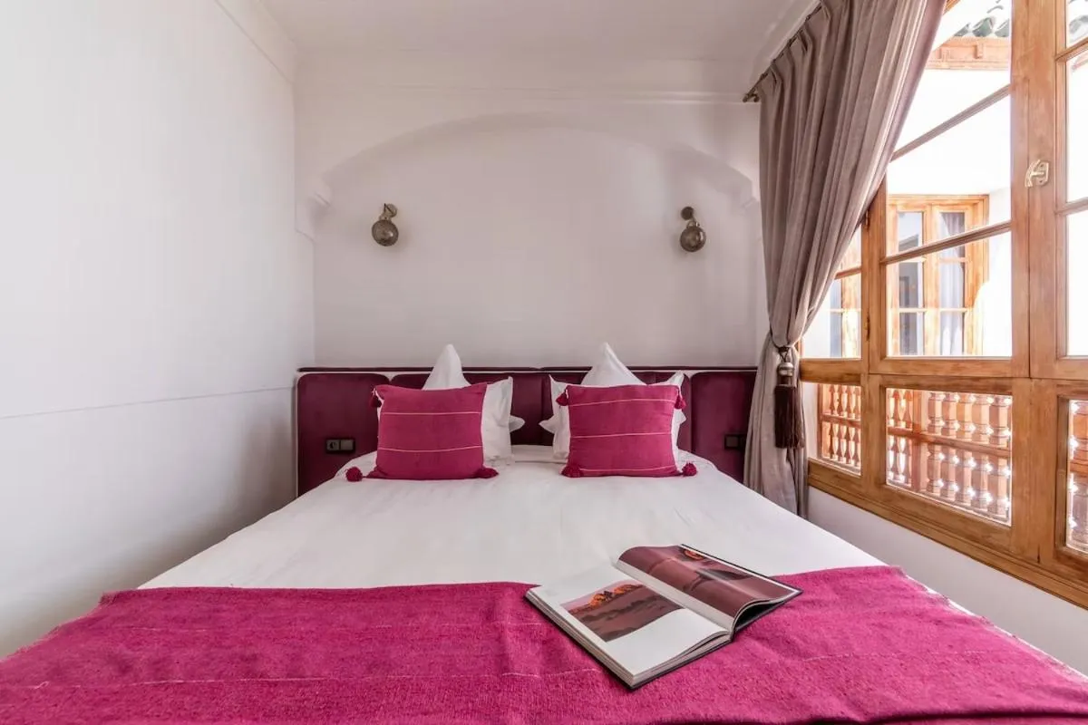 Bed in Riad Kahena