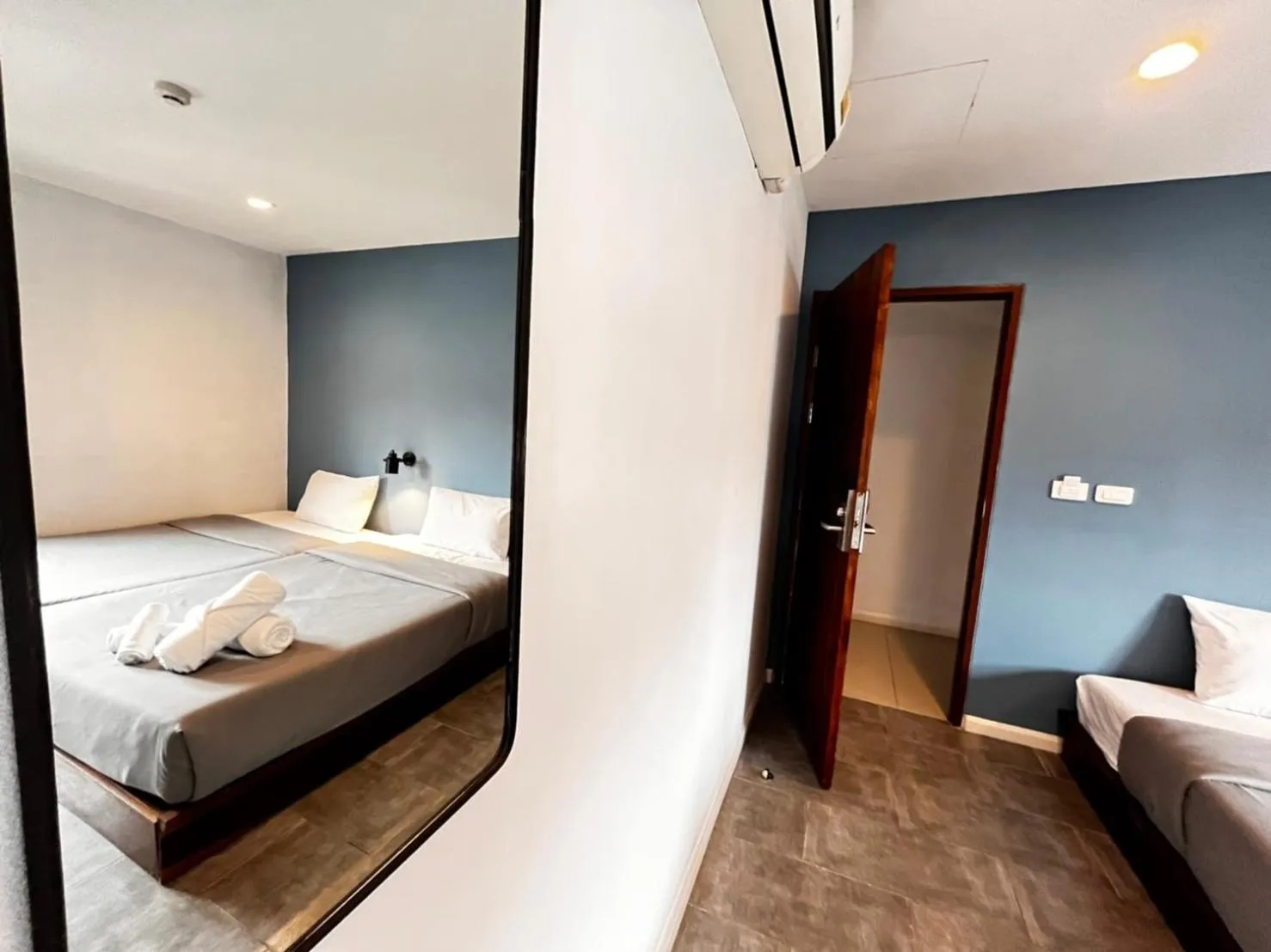 Bed in WiRE BANGKOK PRAKHANONG