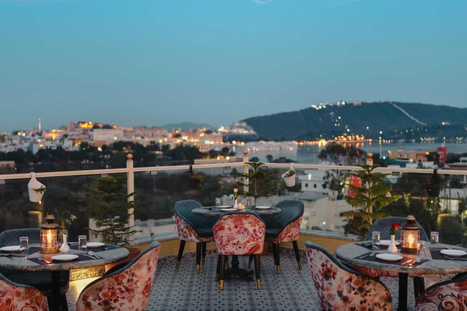 Balcony/Terrace in The Chronicles - Near the Lake Pichola Udaipur