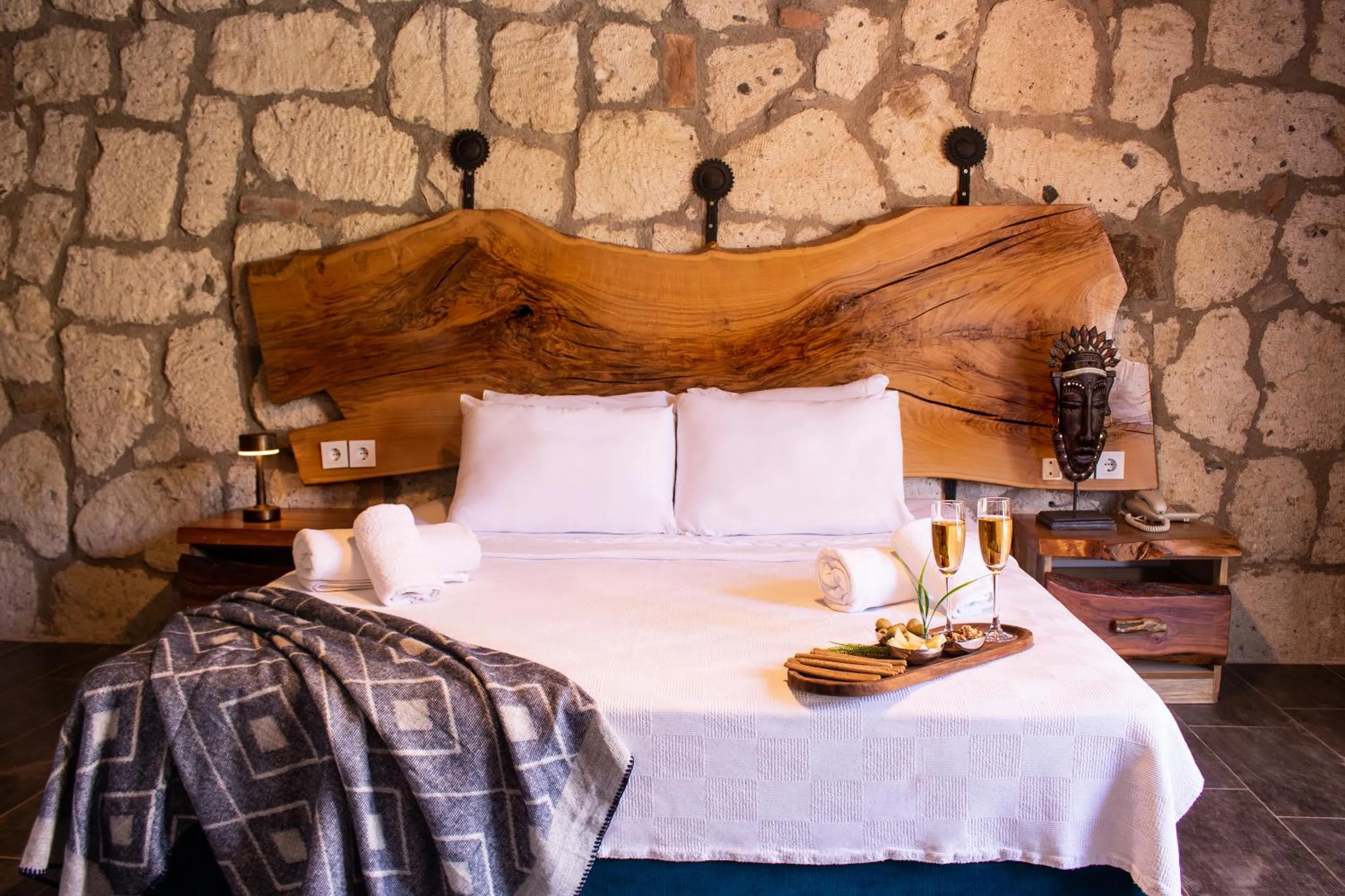 Bed in Etiz Hotels Alaçatı