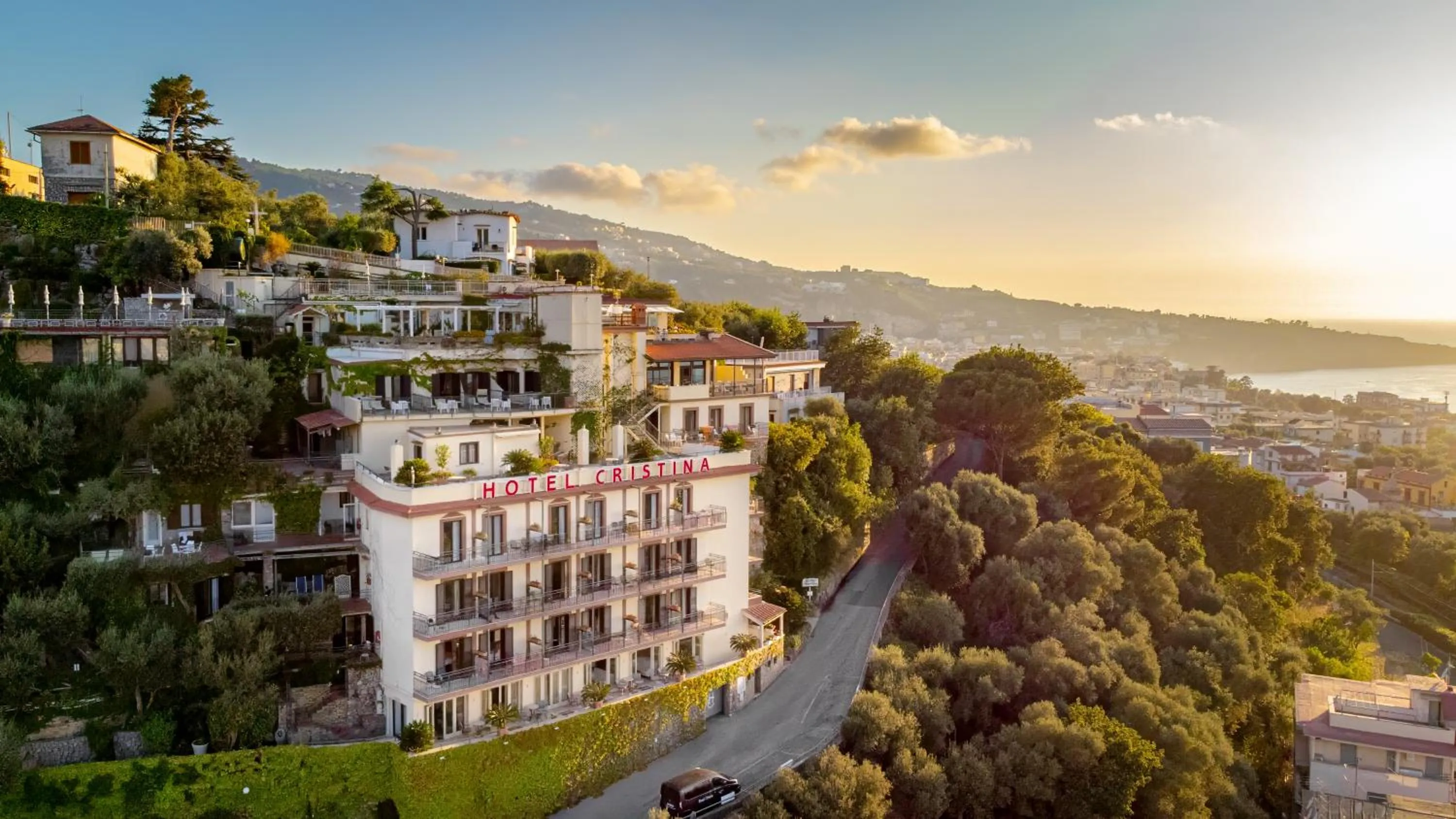 Property building in Hotel Cristina