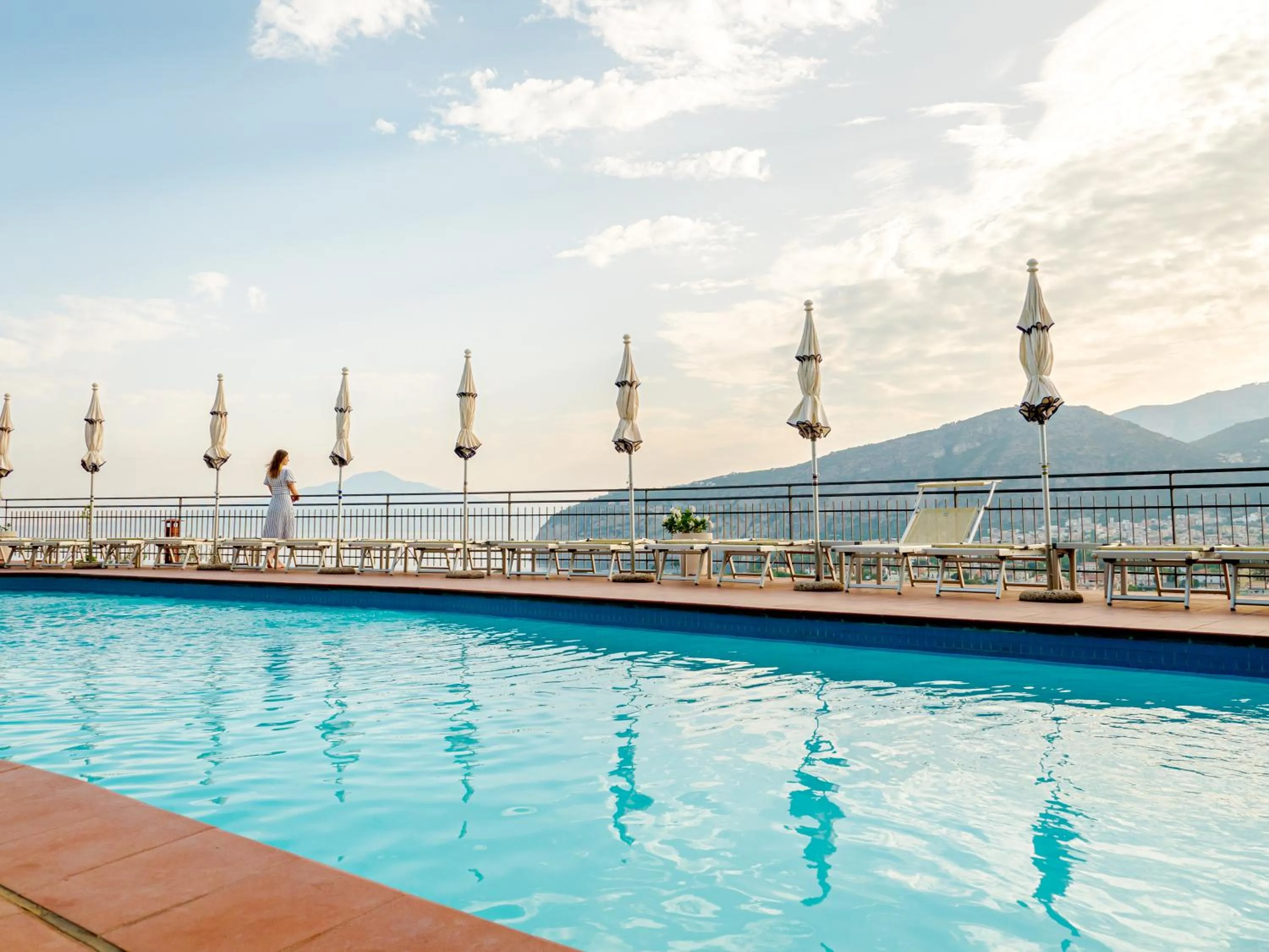 Swimming pool in Hotel Cristina