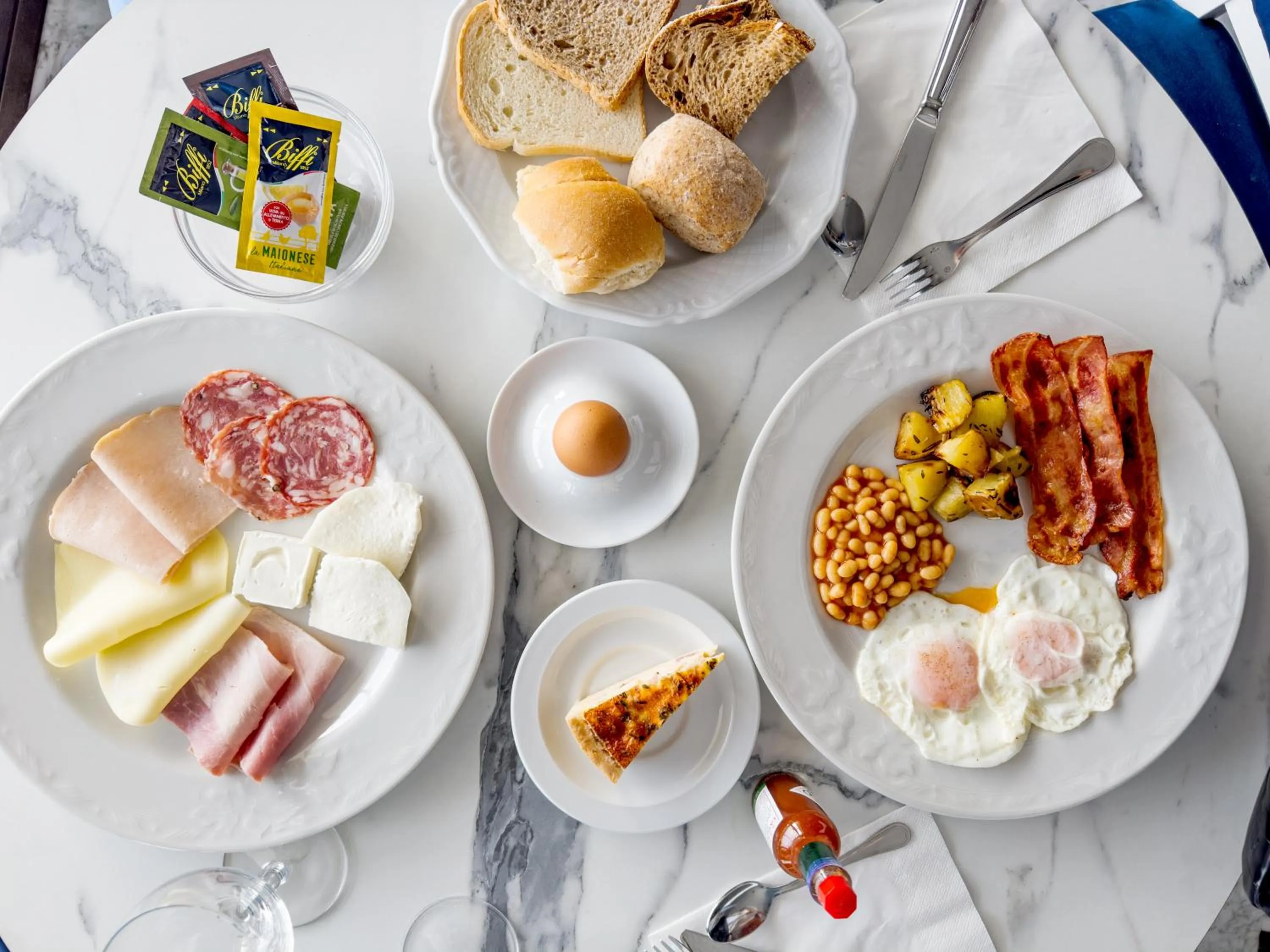 Breakfast in Hotel Cristina