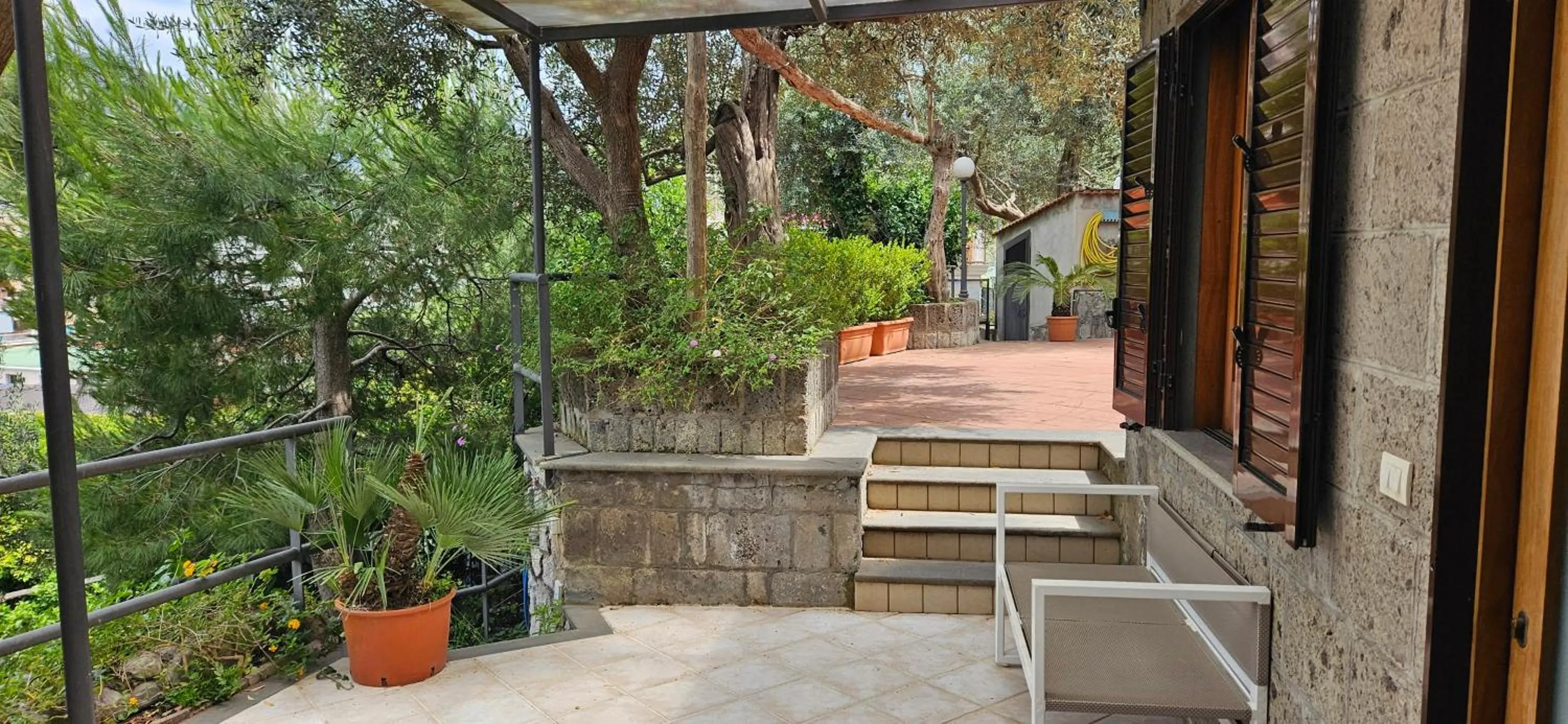 Garden in Hotel Cristina