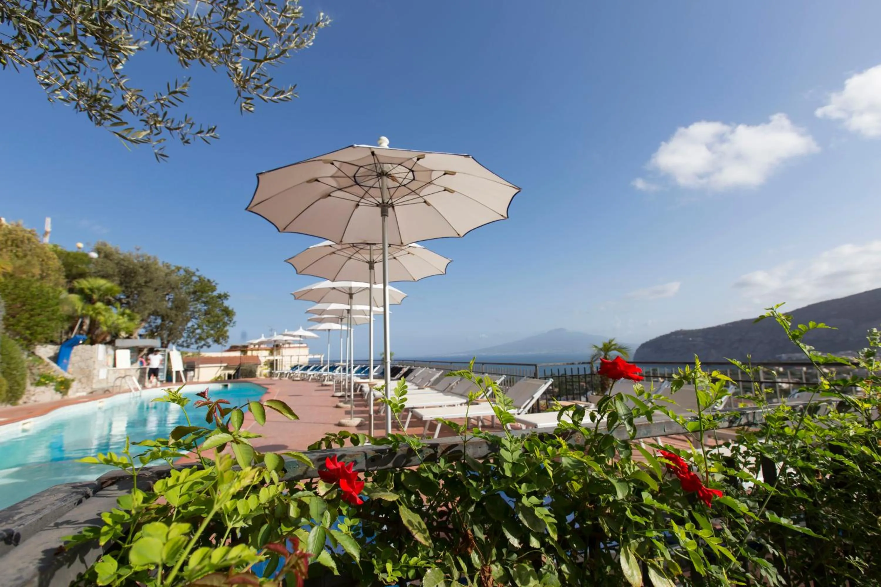 Swimming pool in Hotel Cristina