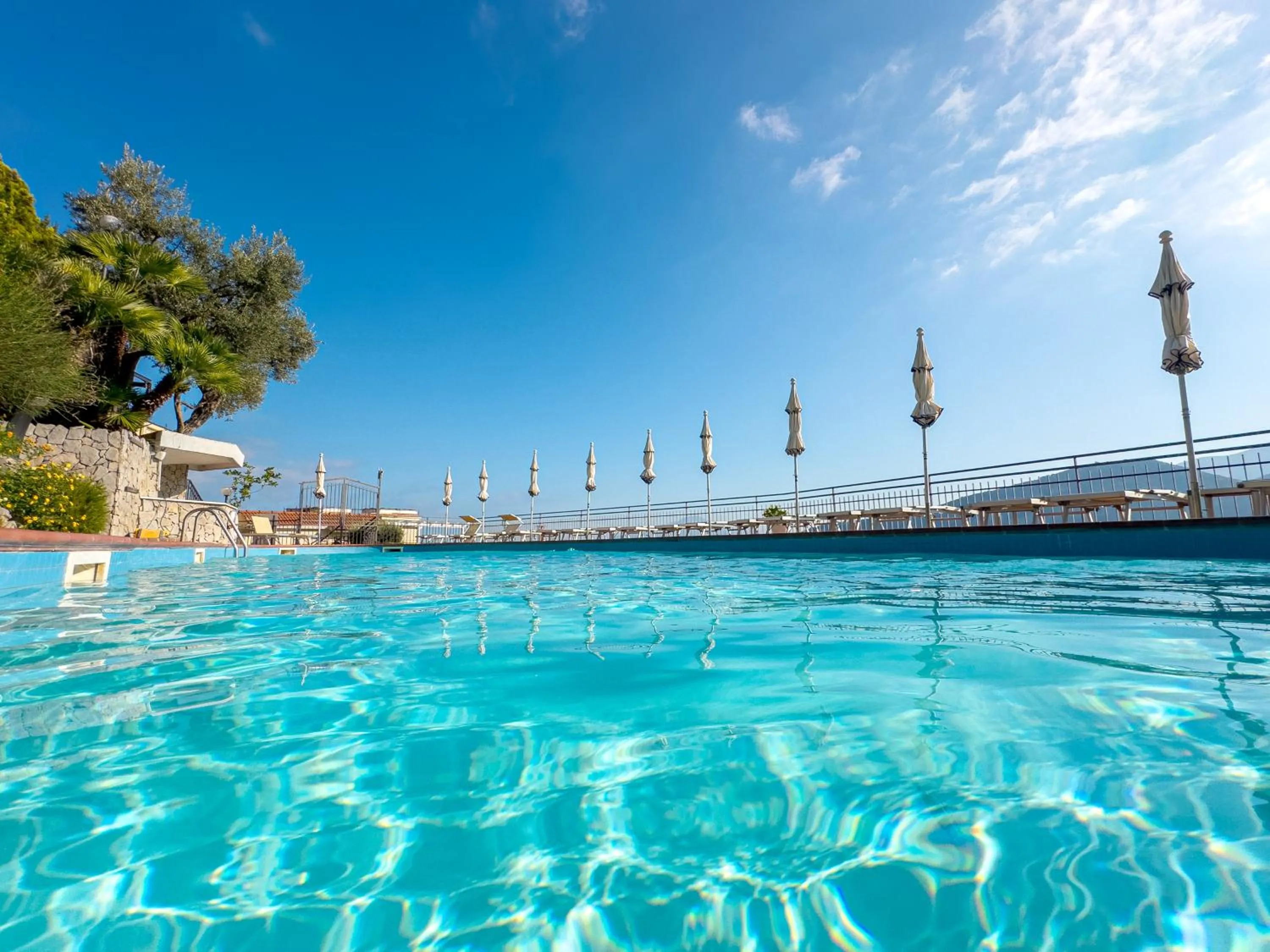 Swimming pool in Hotel Cristina