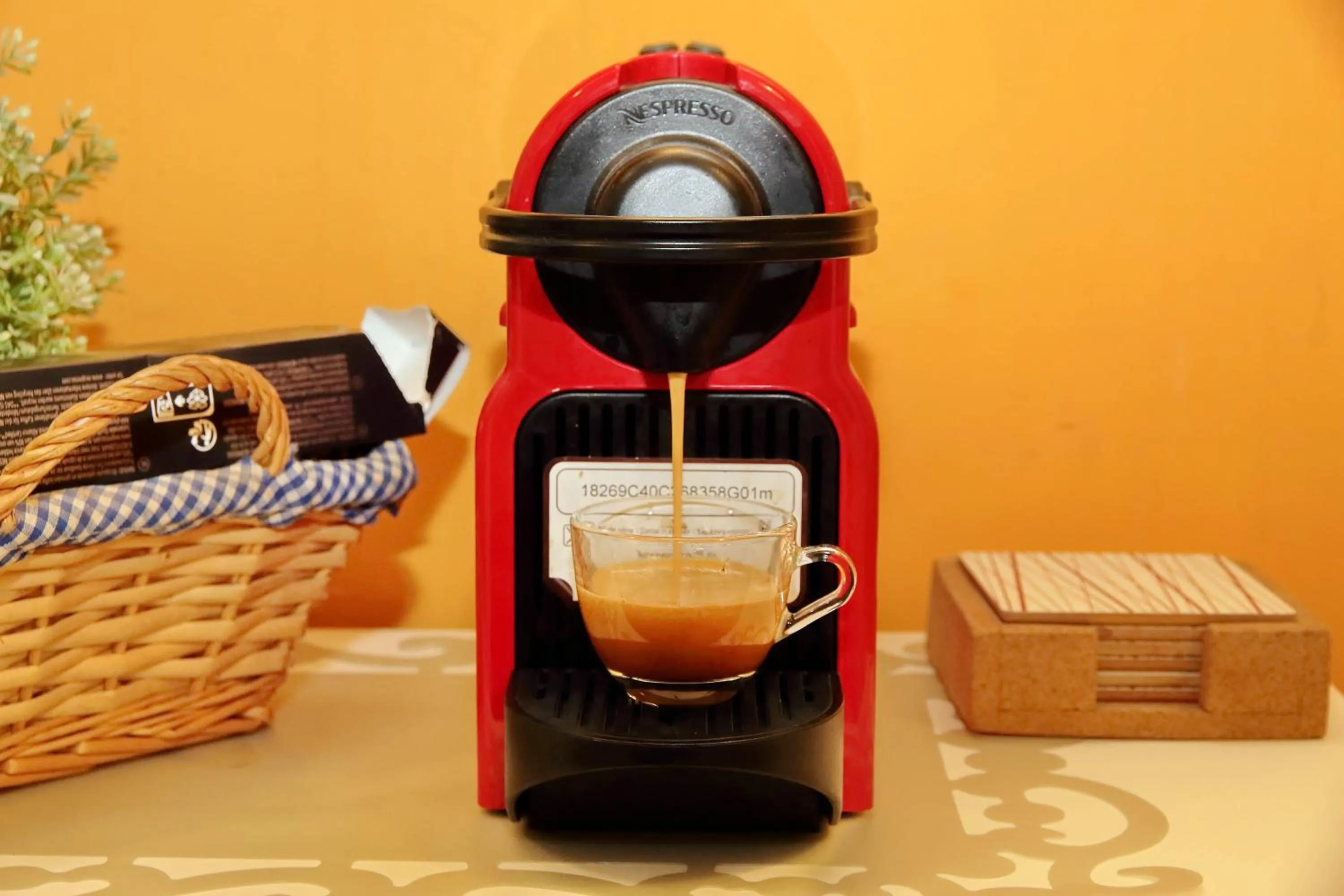 Coffee/tea facilities in Montesanto apartment – near the Vatican