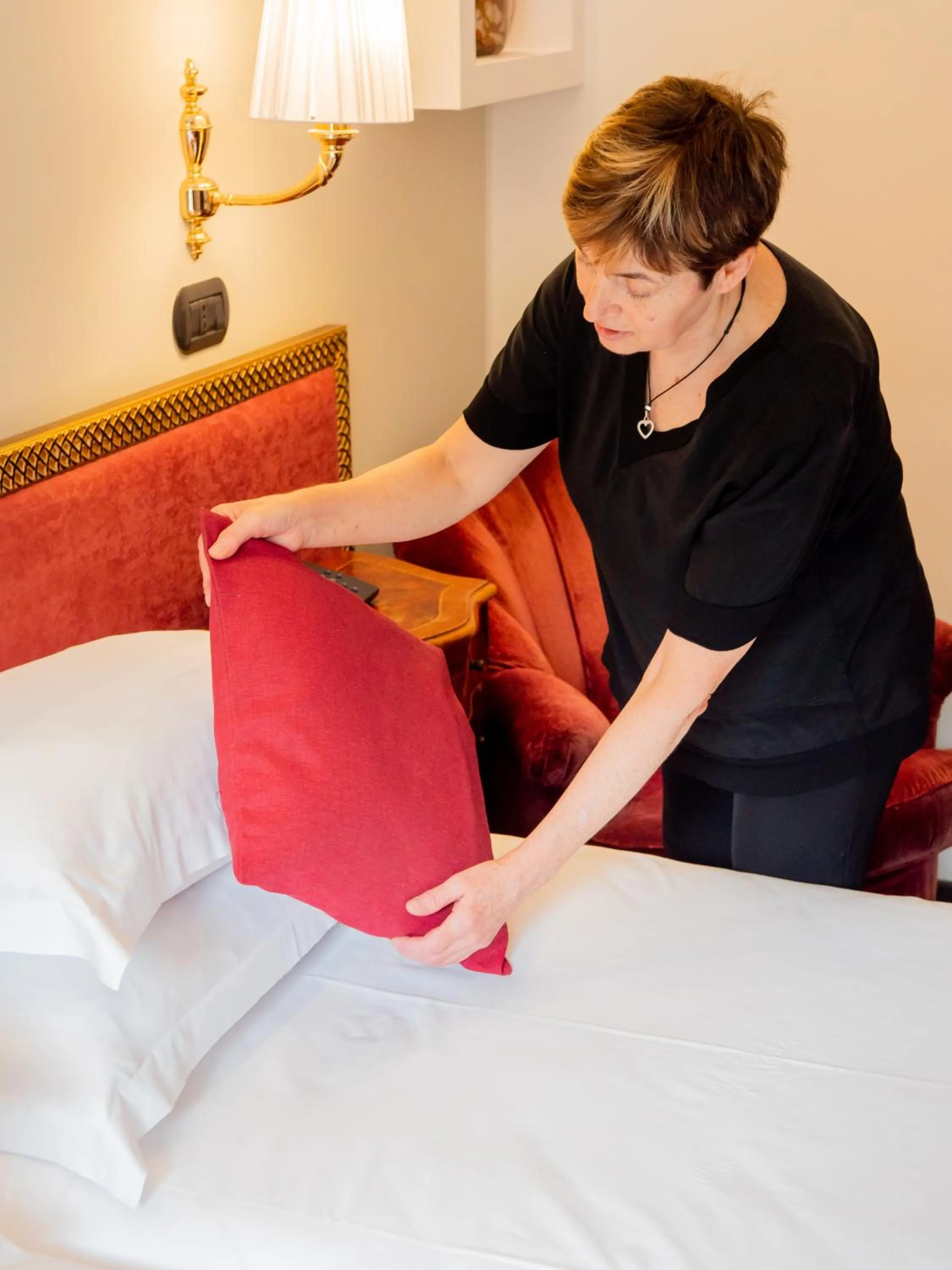 Bedroom, Bed in Hotel Central Wellness