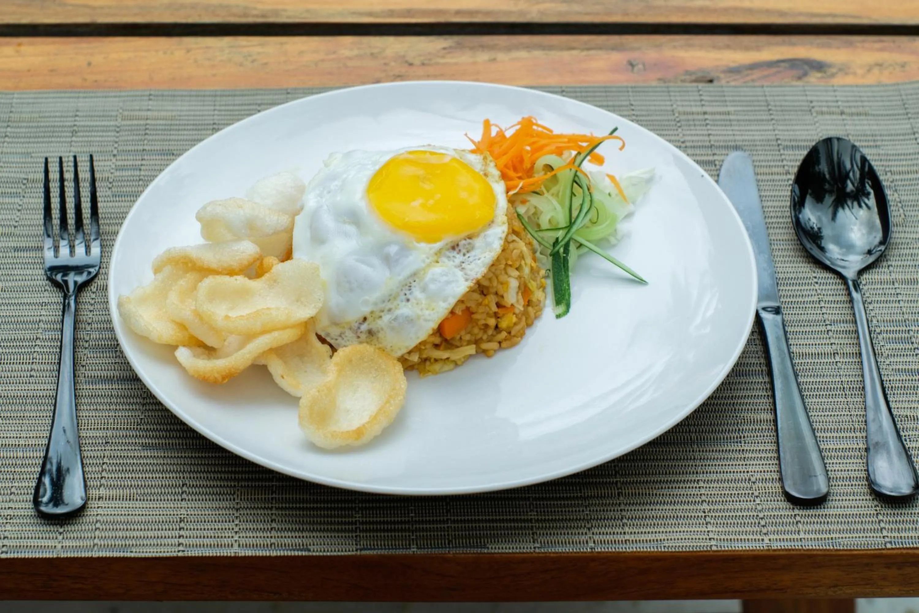 Breakfast in EMHILL Estate Lombok