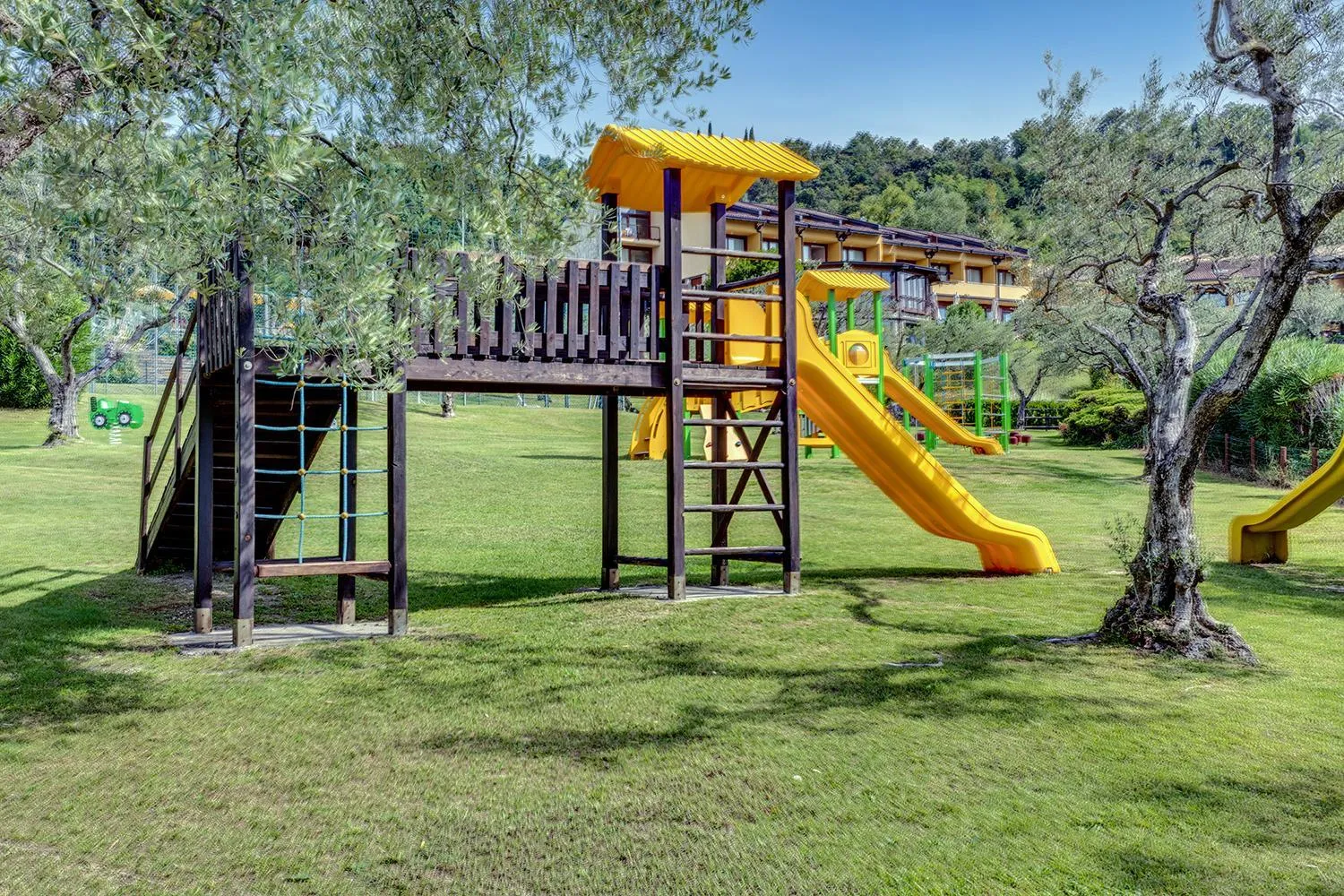 Children play ground in Poiano Garda Resort Hotel