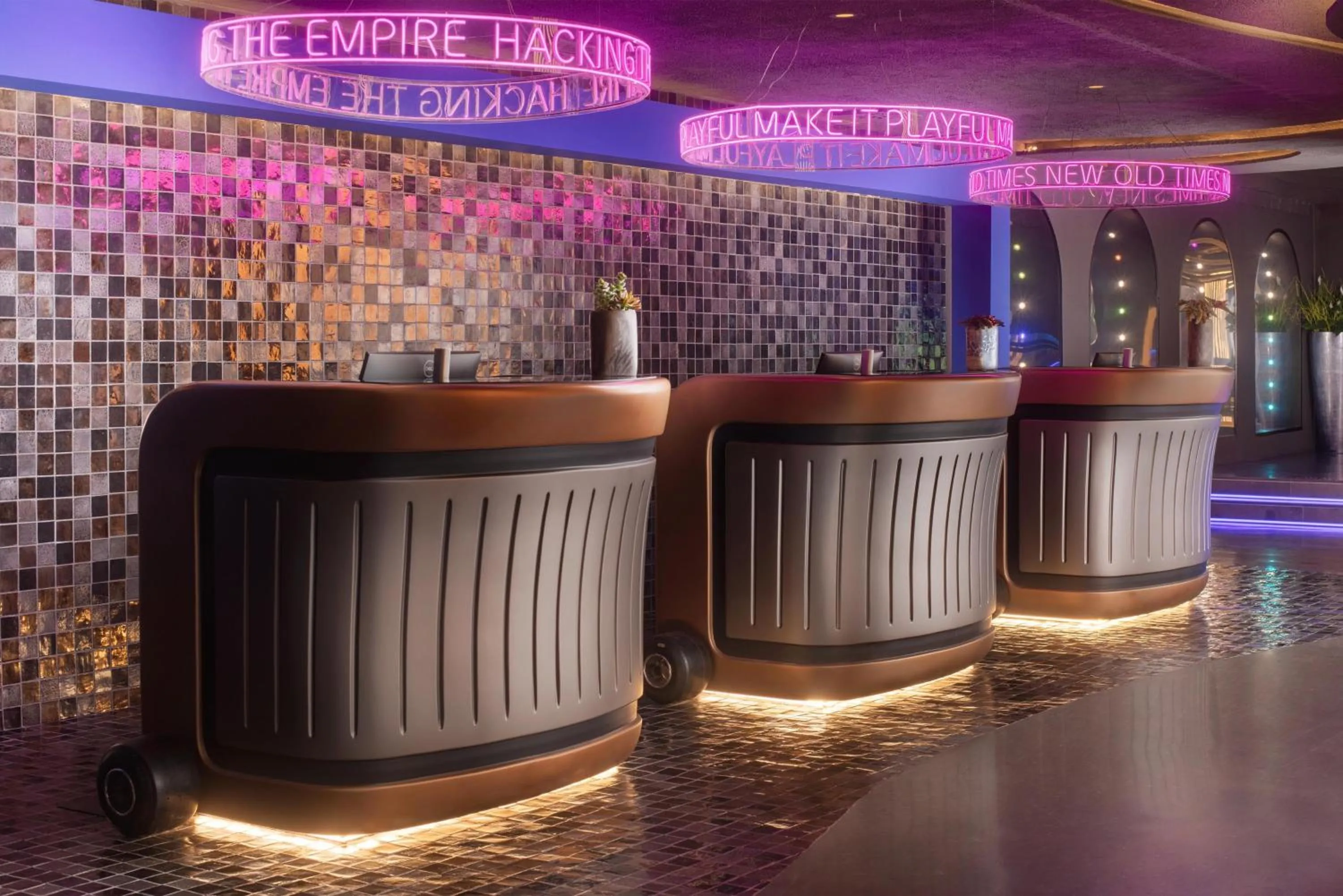 Lobby or reception in nhow Roma