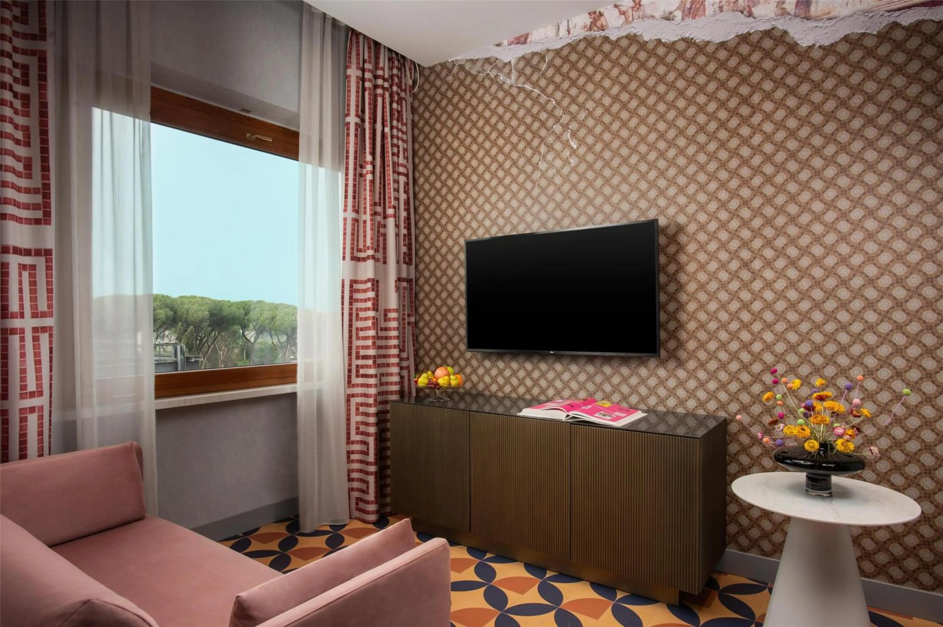 Bedroom in nhow Roma