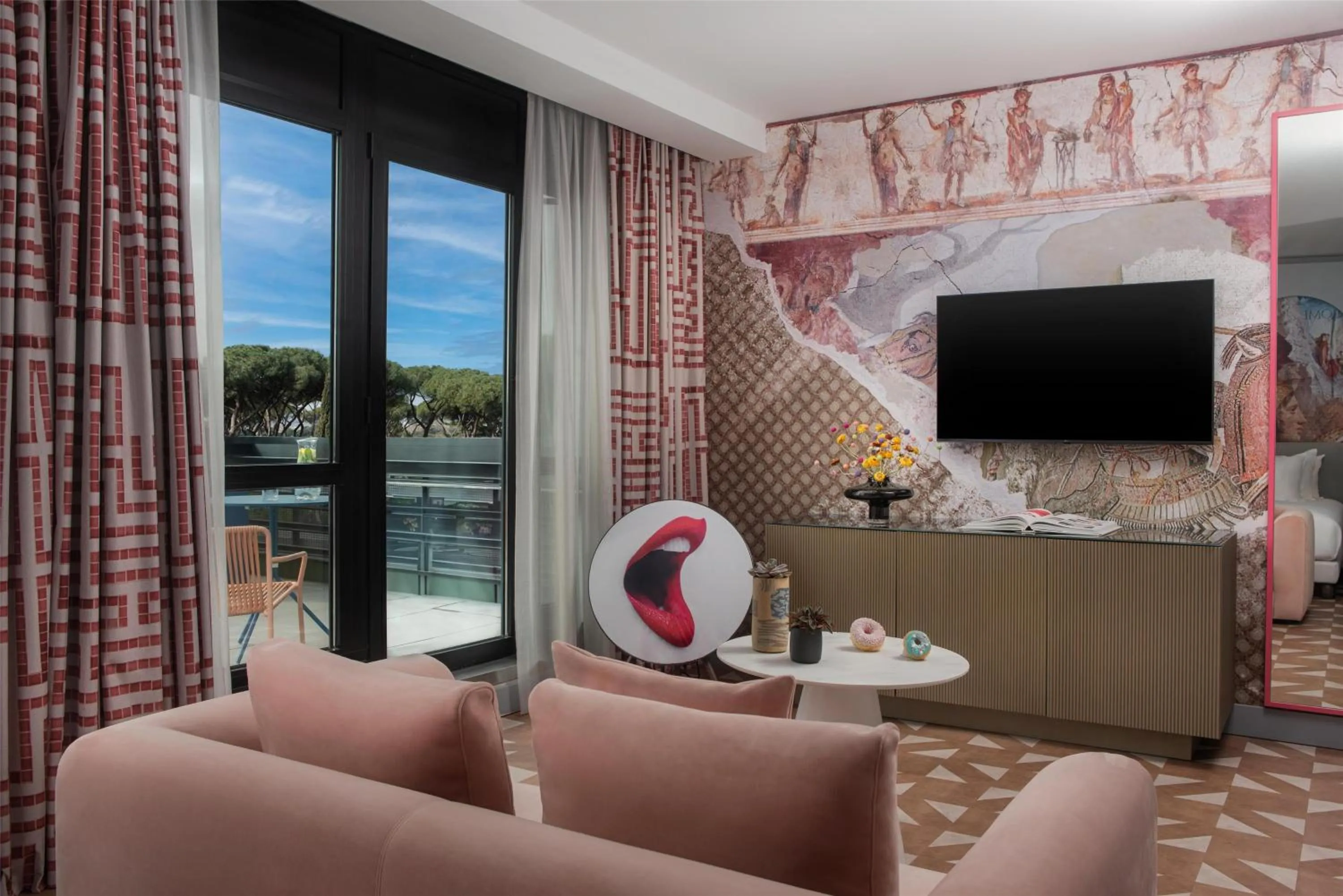 Bedroom in nhow Roma