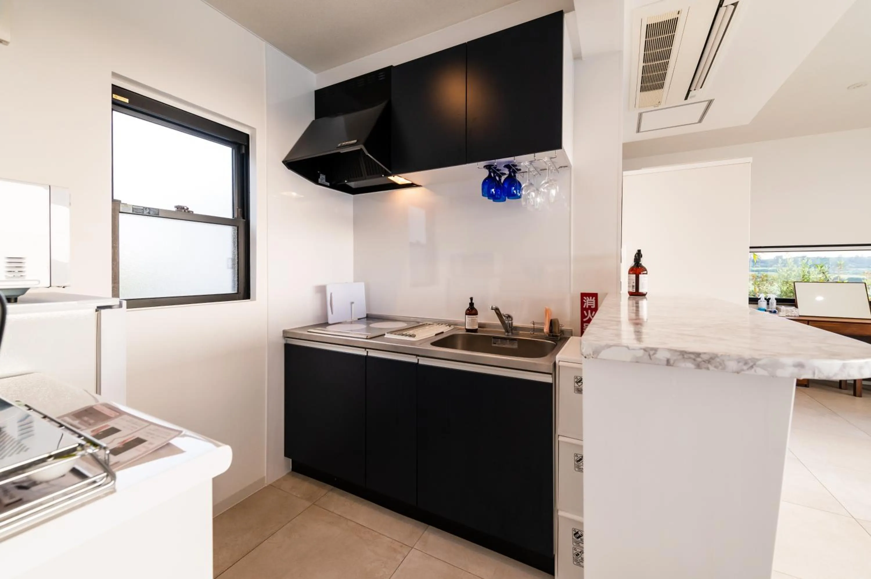 Kitchen or kitchenette in Villa Alyssum