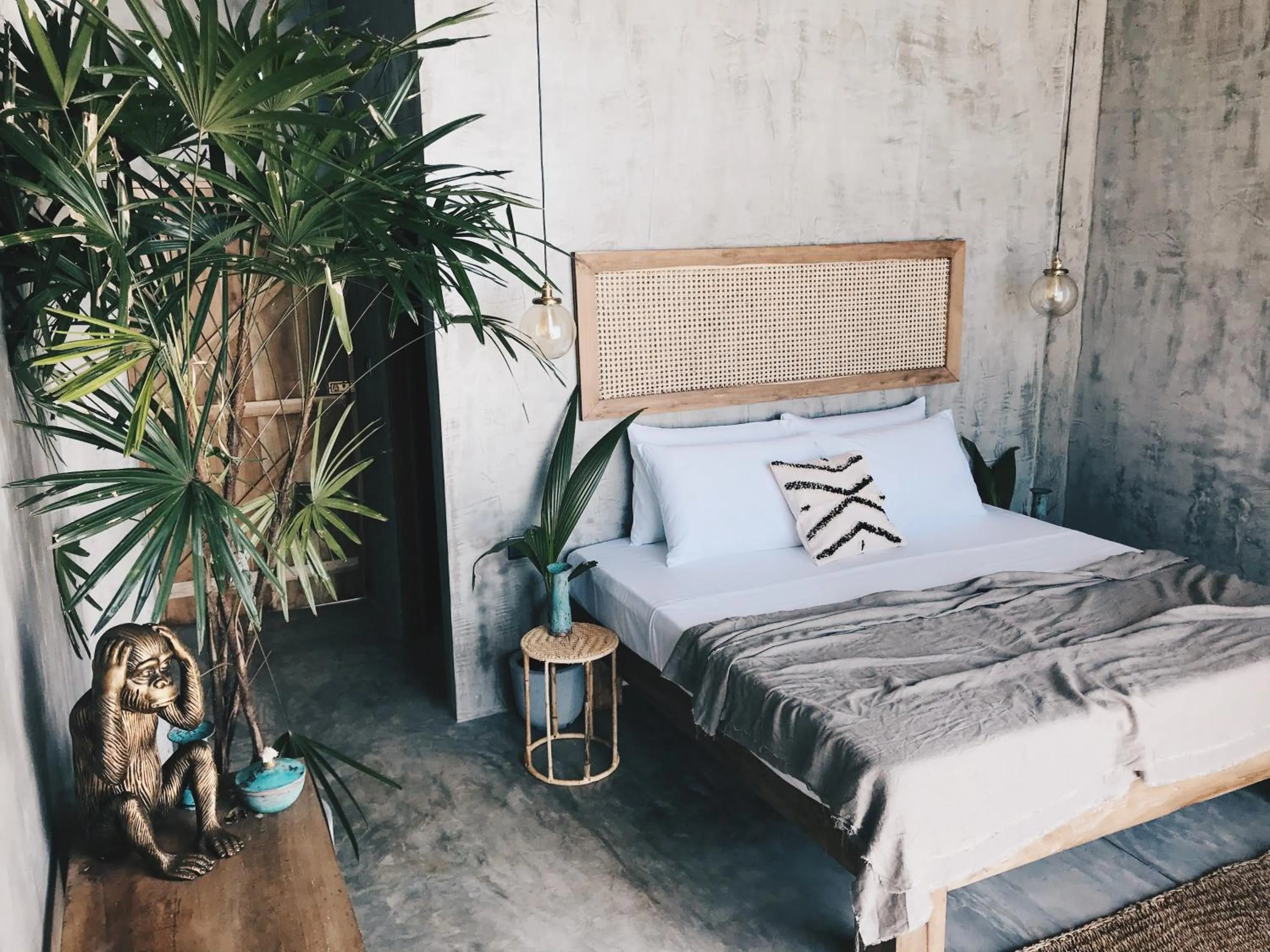 Bed in Morena Boutique Hotel Weligama