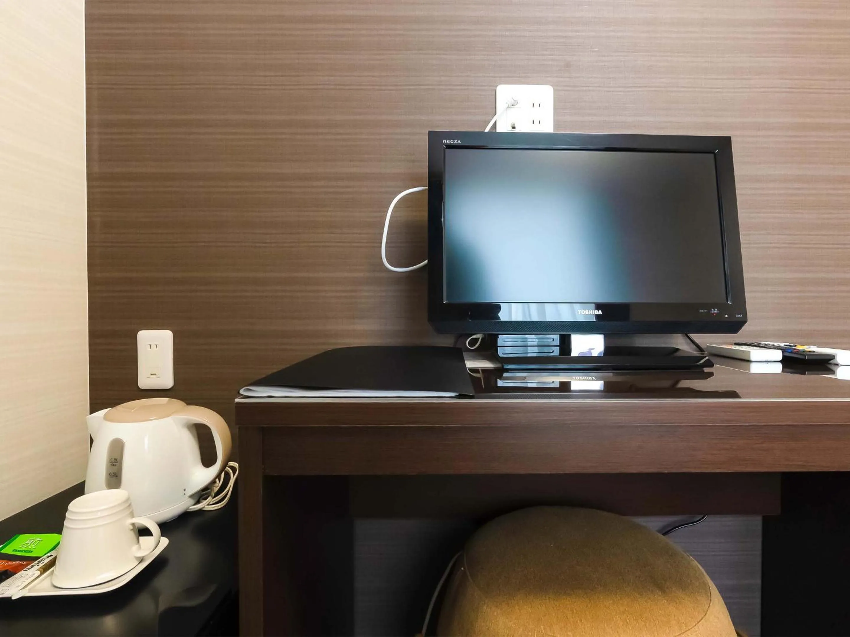 TV and multimedia in Kyoto inn Mio