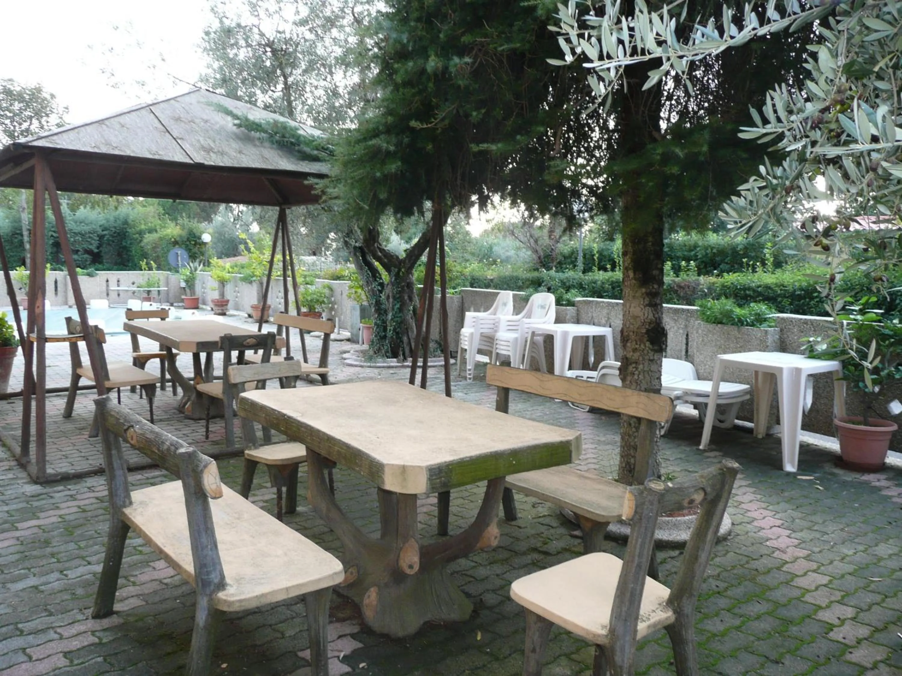 Patio in Hotel Darsena
