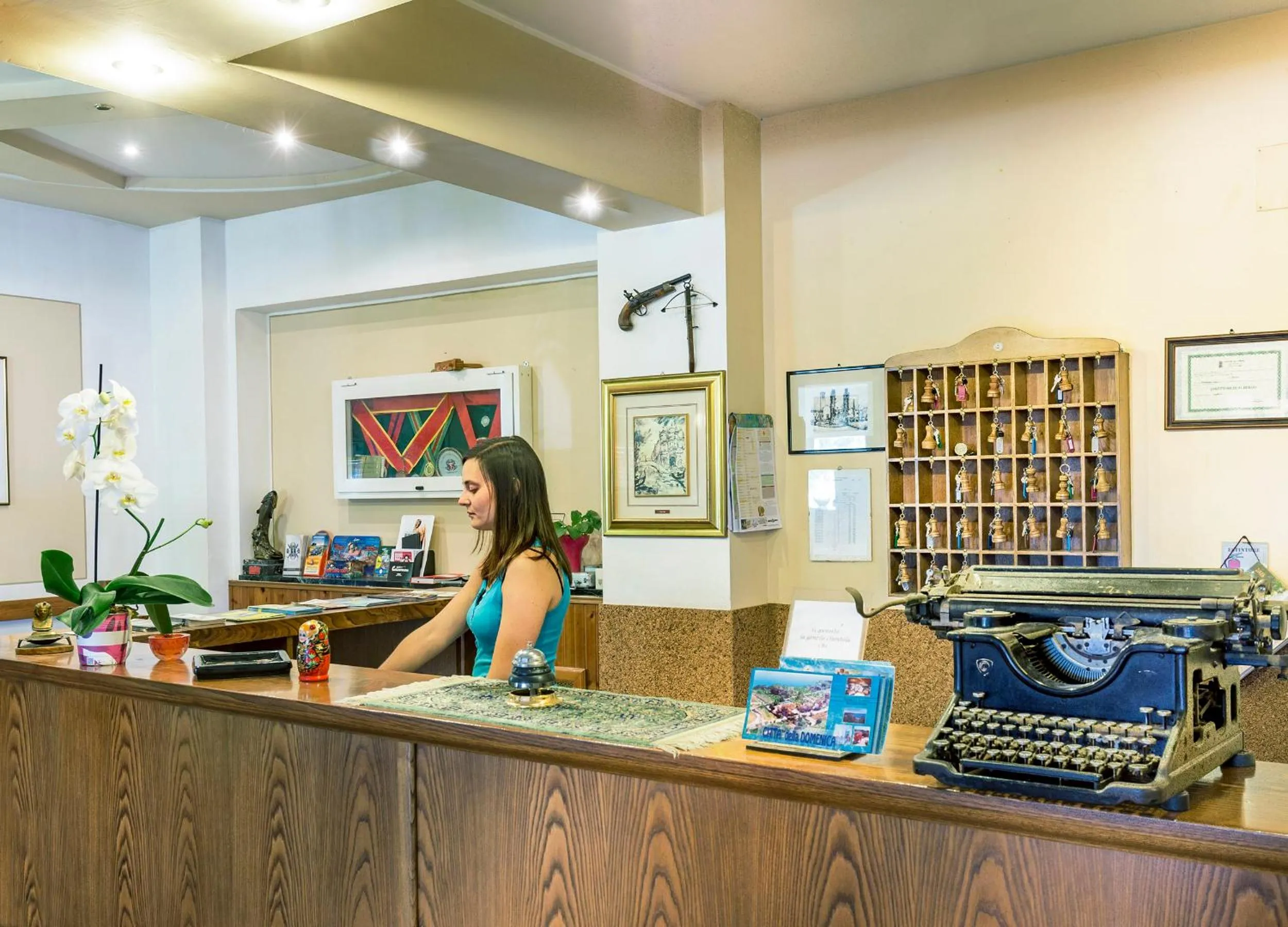 Lobby or reception in Hotel Darsena