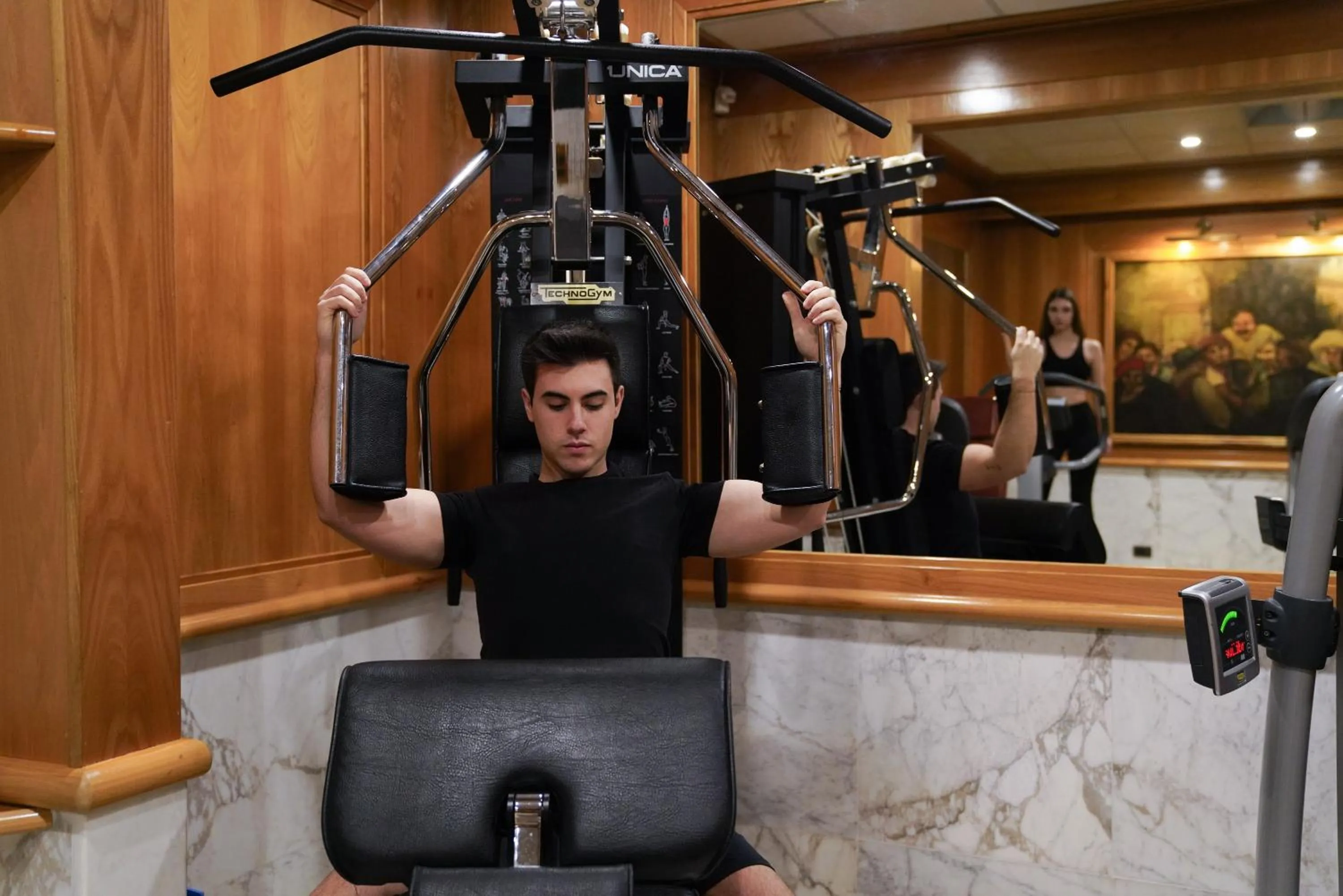 Fitness centre/facilities in Hotel Grifone Firenze - Meetings & Spa