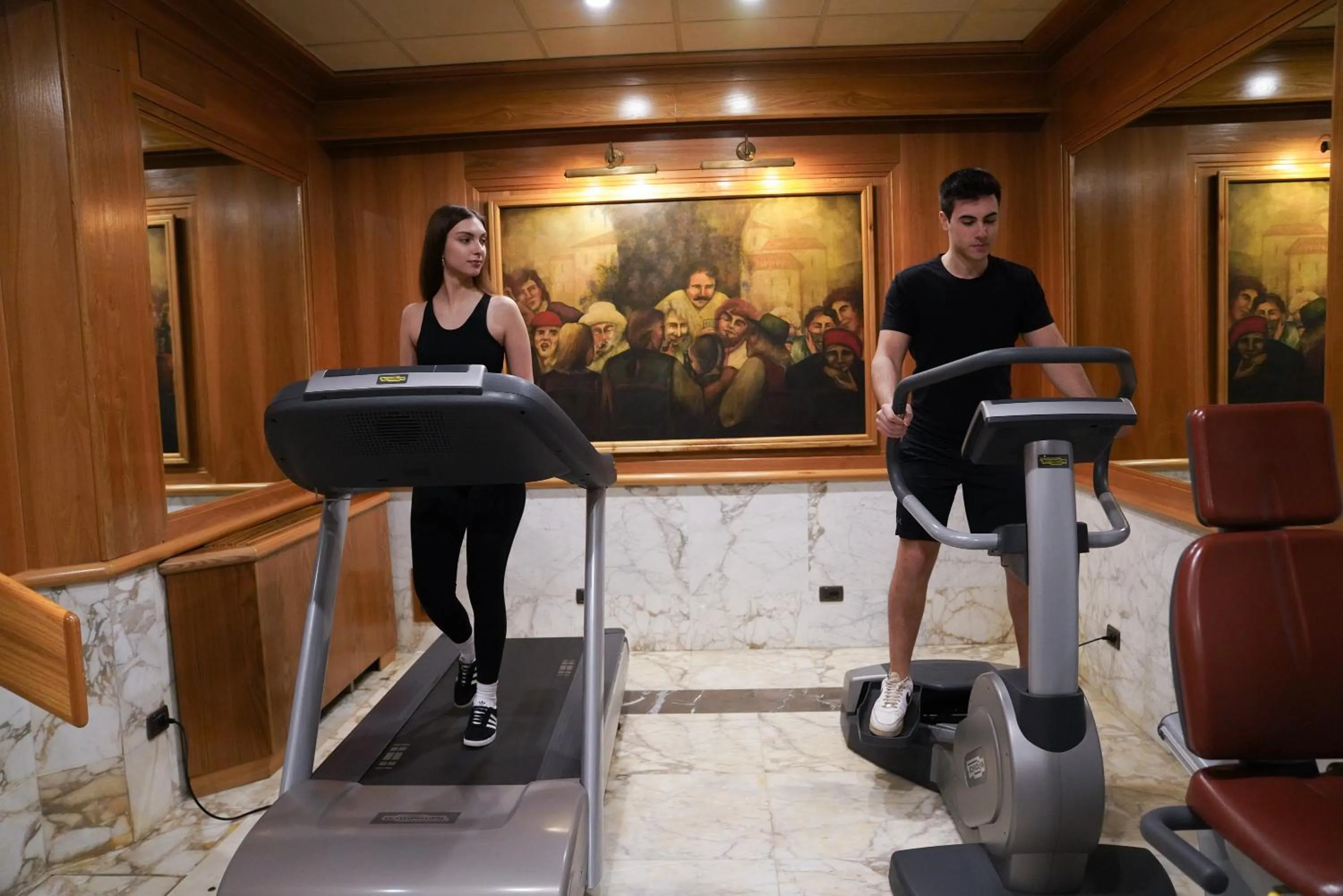 Fitness centre/facilities in Hotel Grifone Firenze - Meetings & Spa