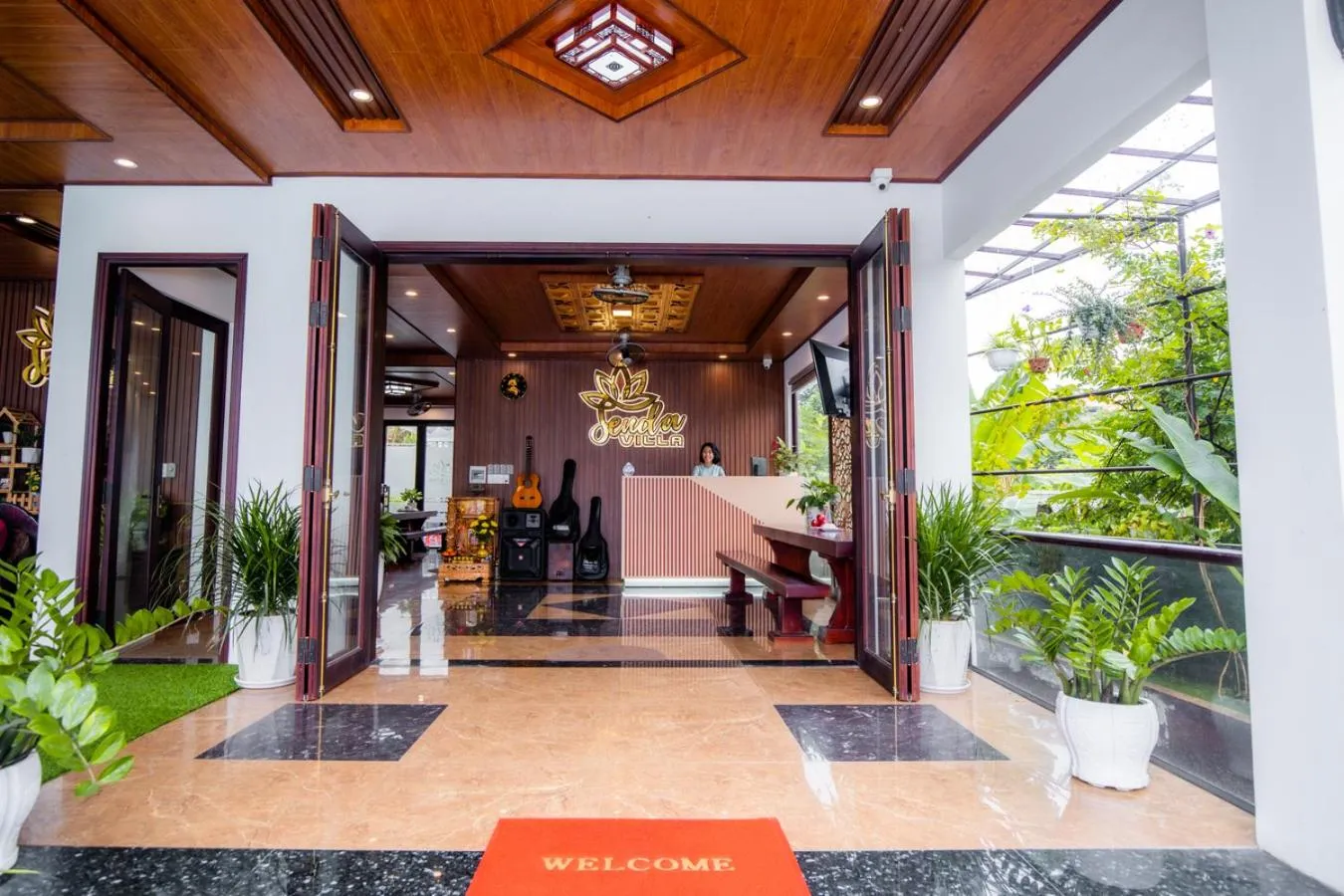Lobby or reception in SenDa Villa & Apartment Hoi An