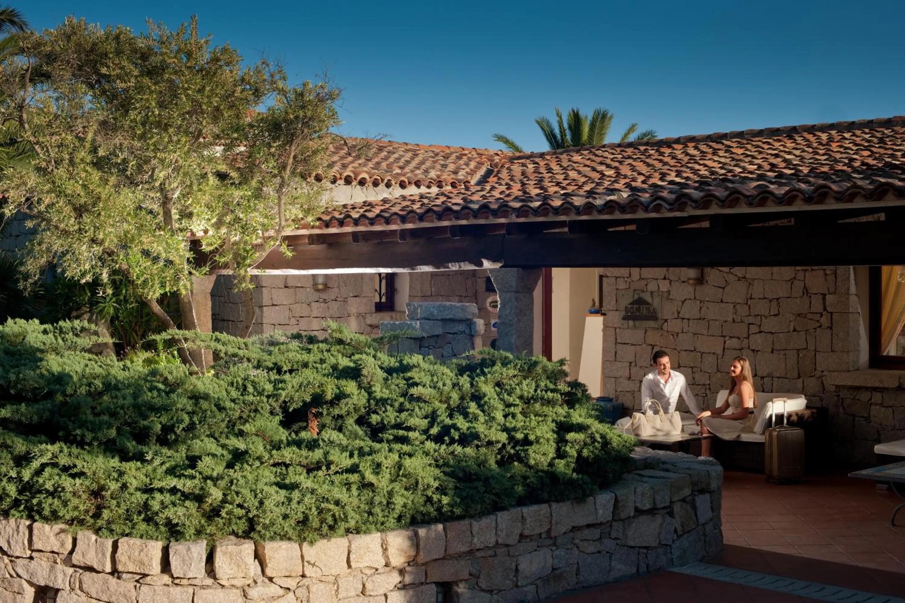 Facade/entrance in Hotel Palumbalza Porto Rotondo