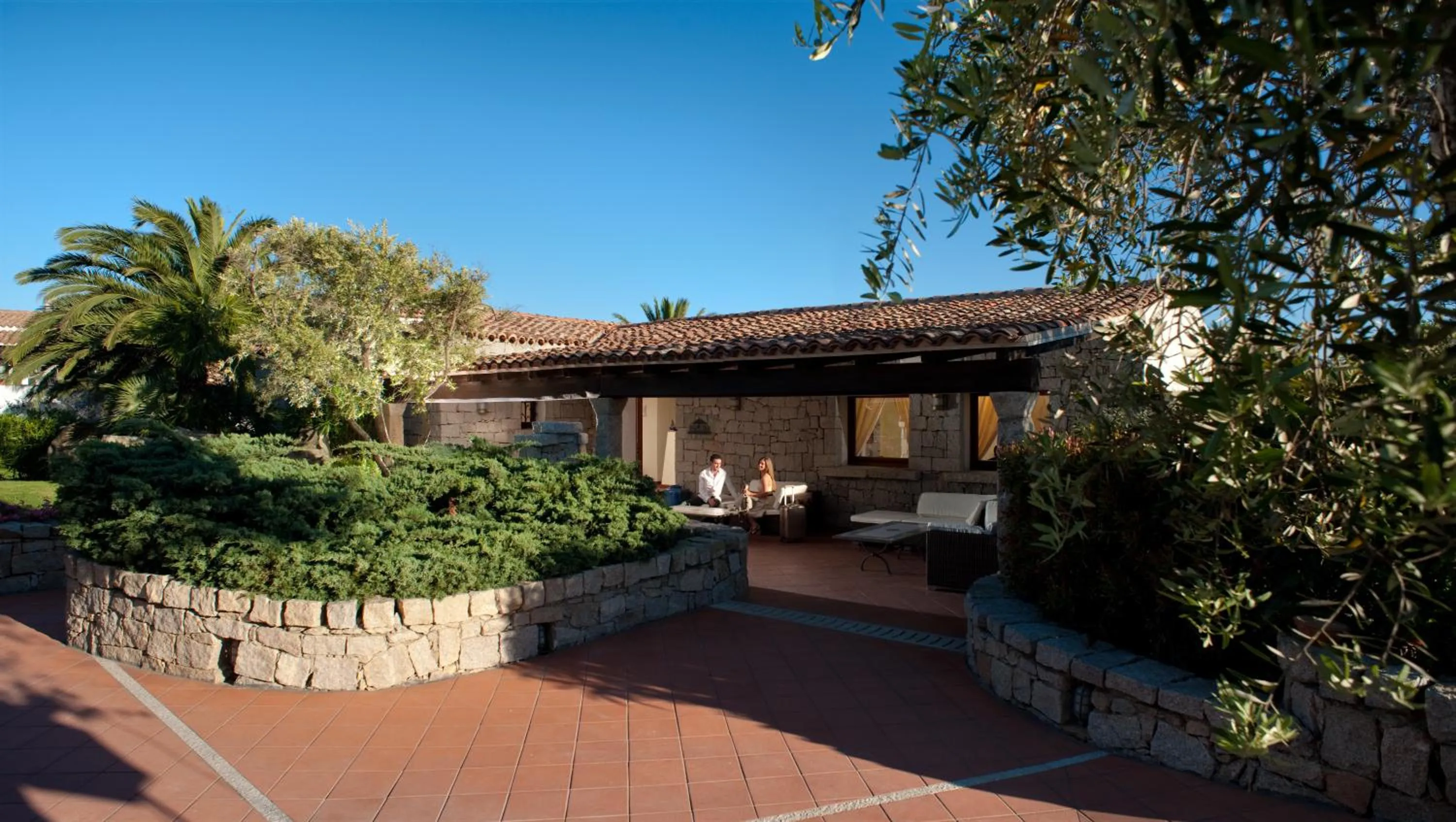 Facade/entrance in Hotel Palumbalza Porto Rotondo
