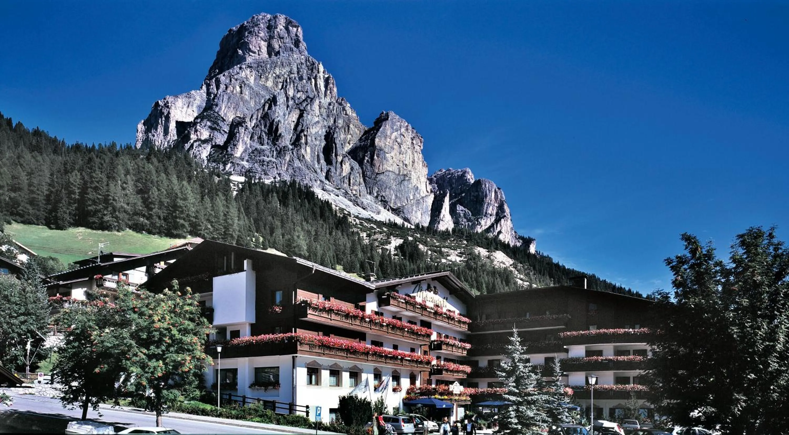 Facade/entrance in Hotel Miramonti Corvara