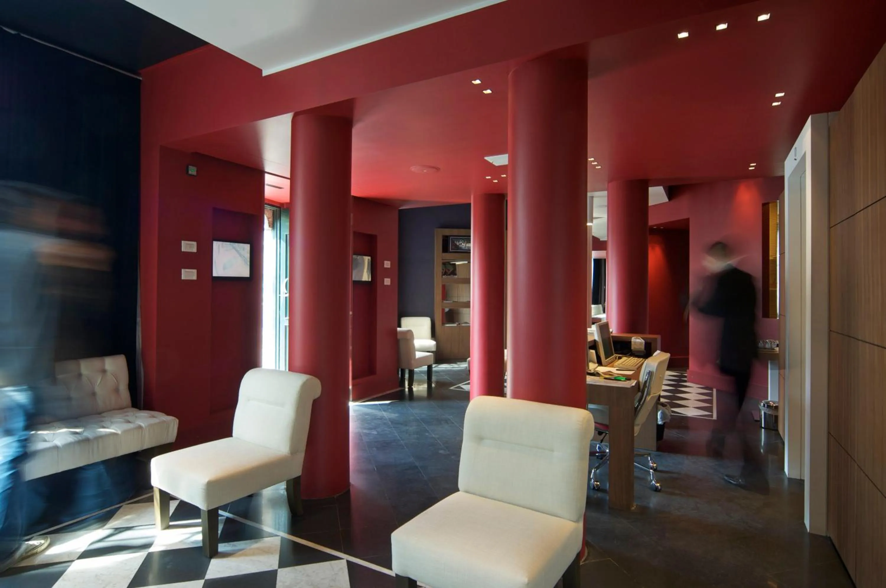 Lobby or reception in Hotel Piccolo Portofino