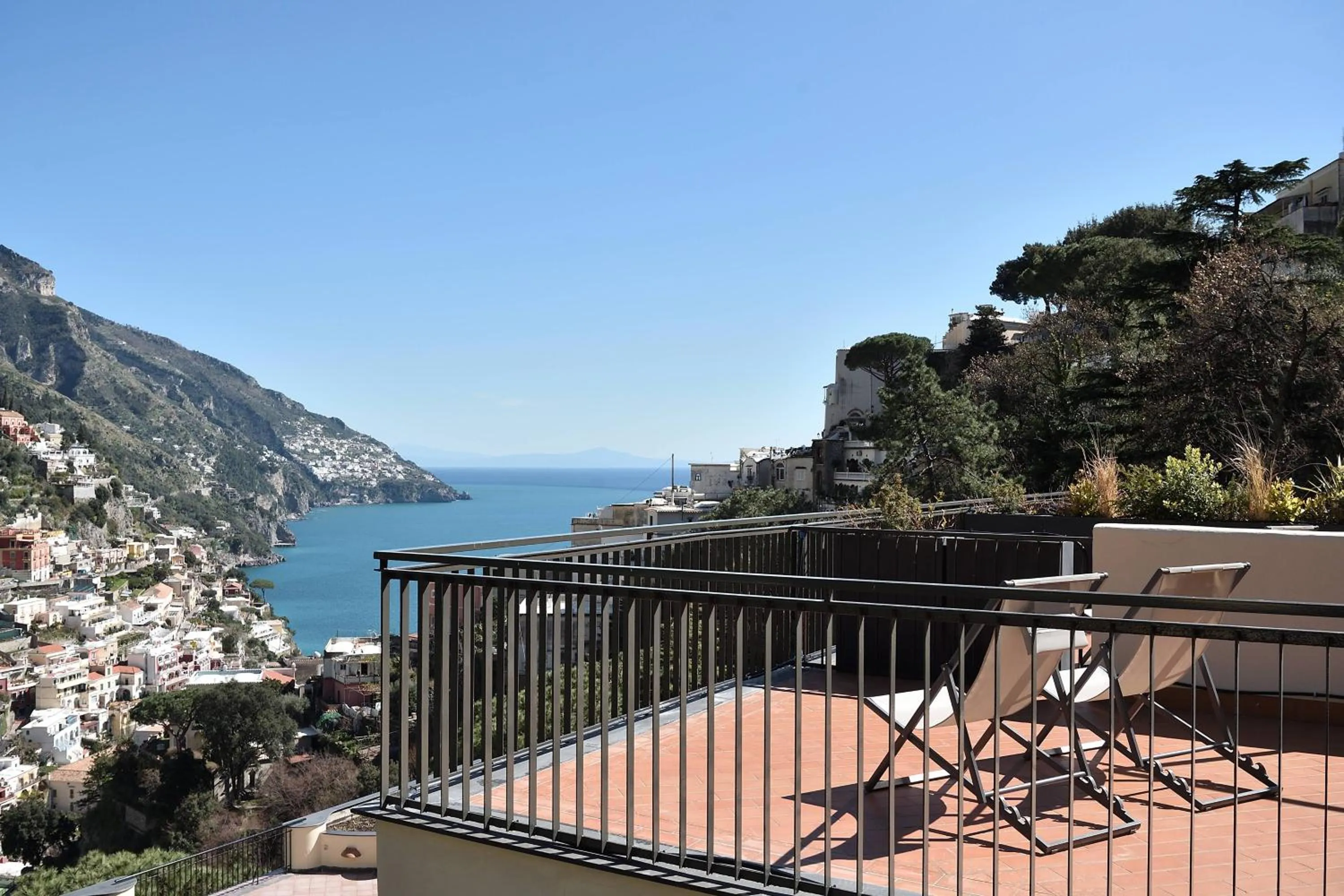 Natural landscape in Hotel Royal Positano