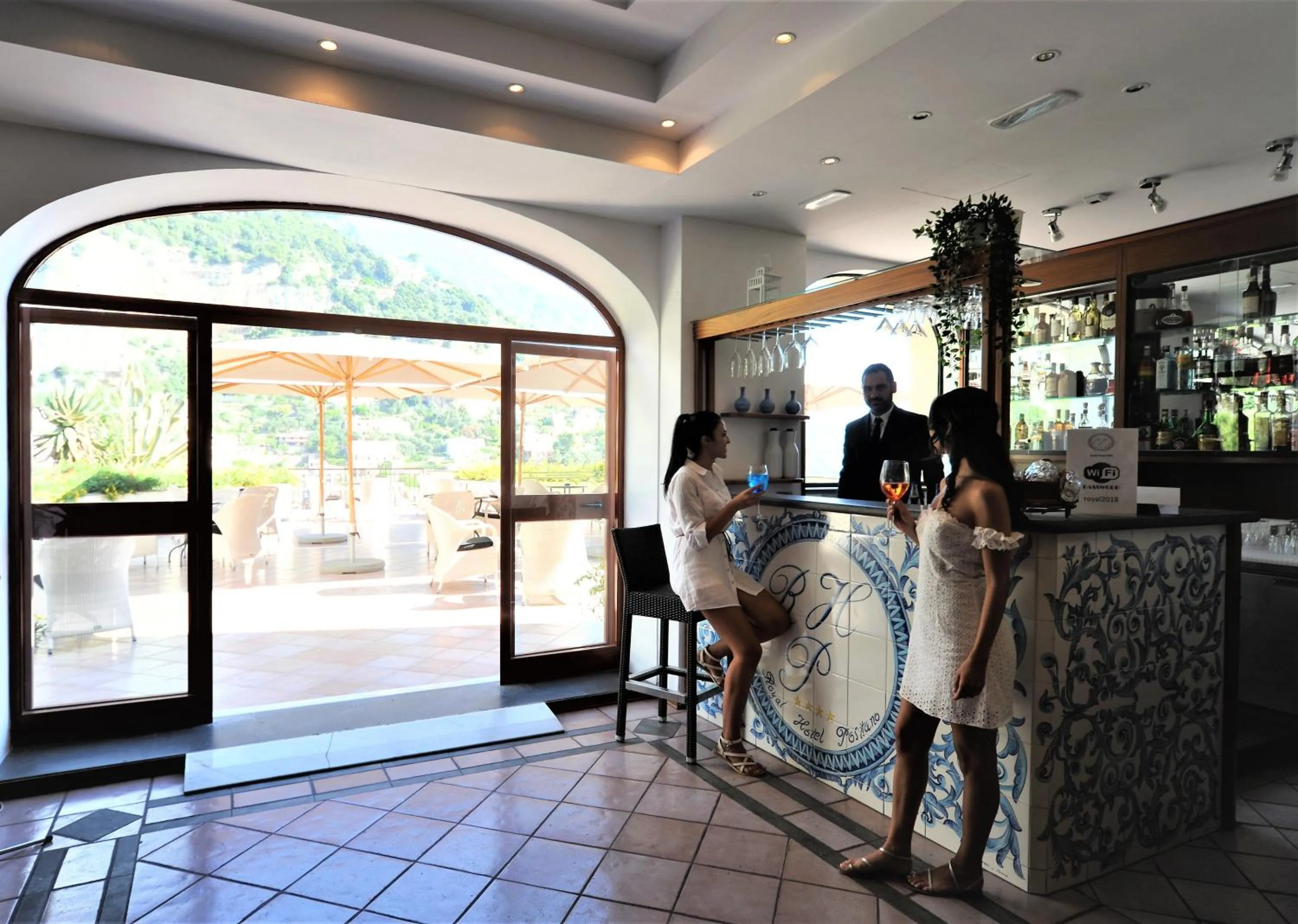 Lounge or bar in Hotel Royal Positano