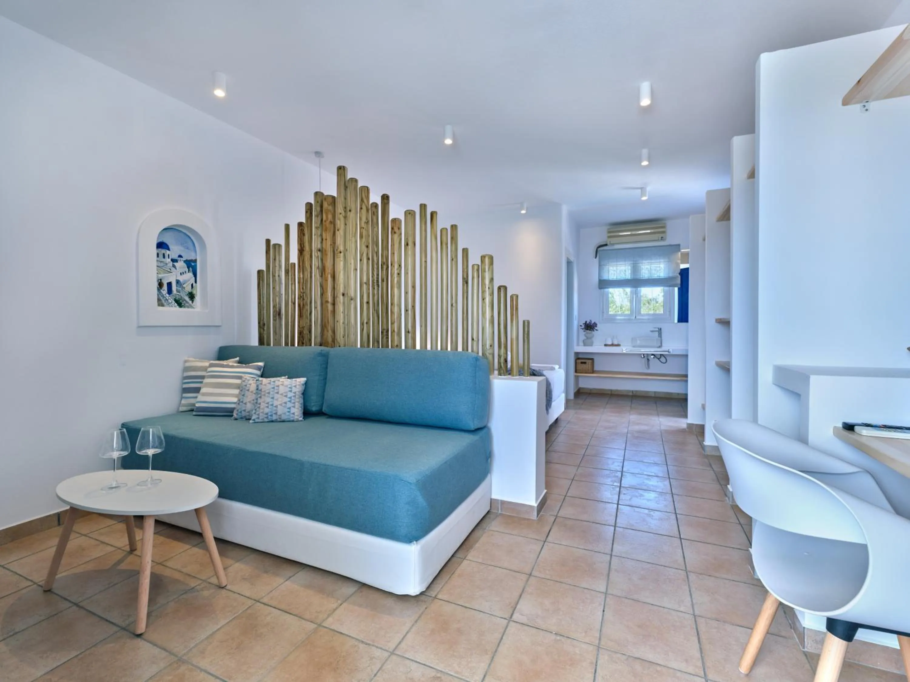 Seating area in Fyrogenis palace