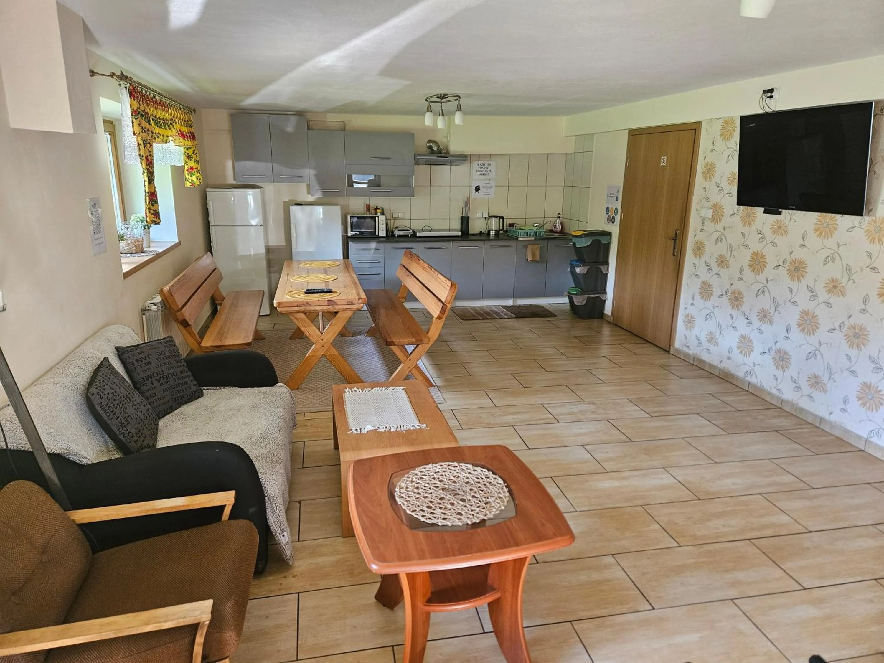 Kitchen or kitchenette in Pokoje gościnne Zosia