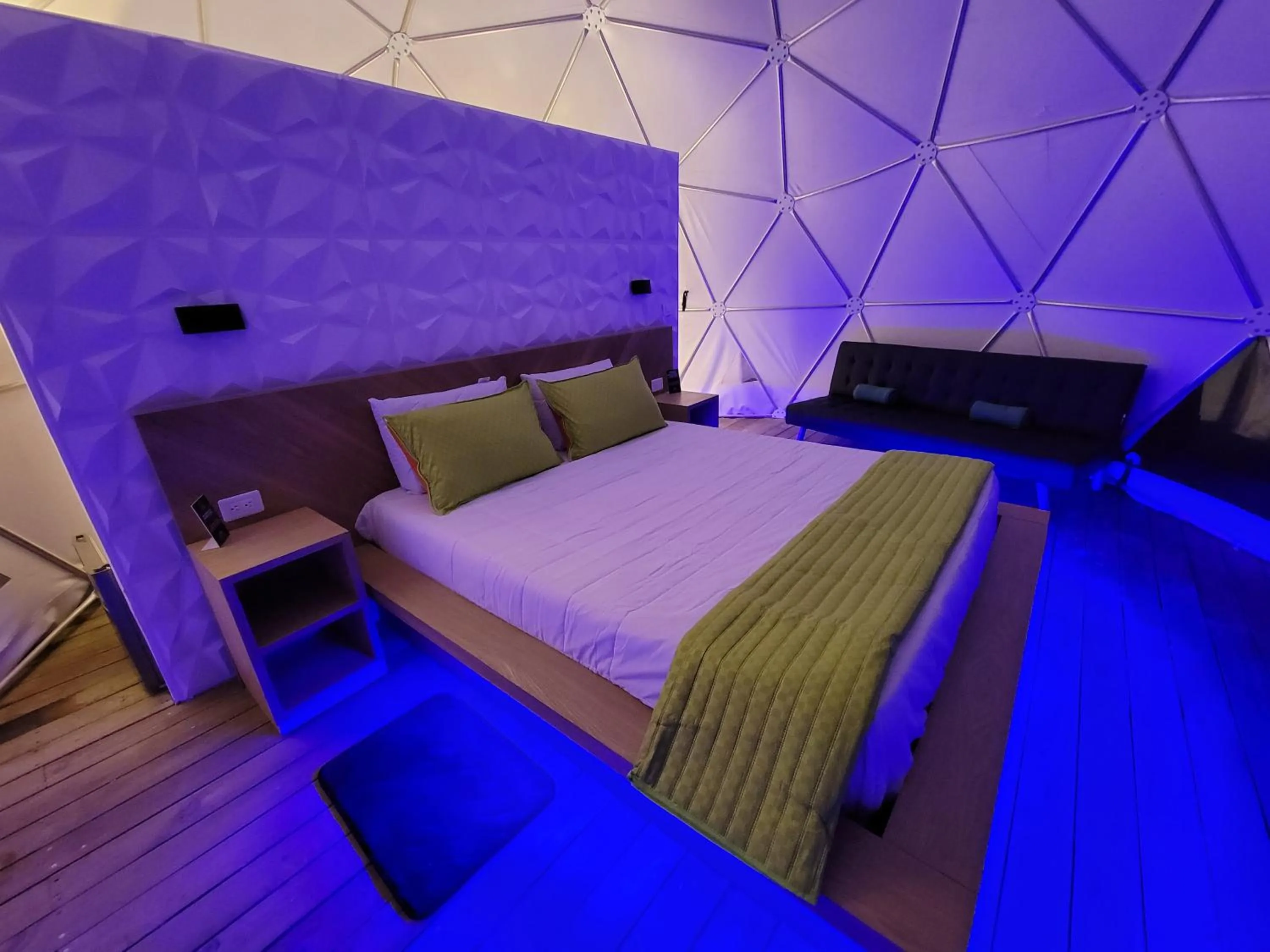 Bedroom, Bed in Solaris Glamping Exclusive