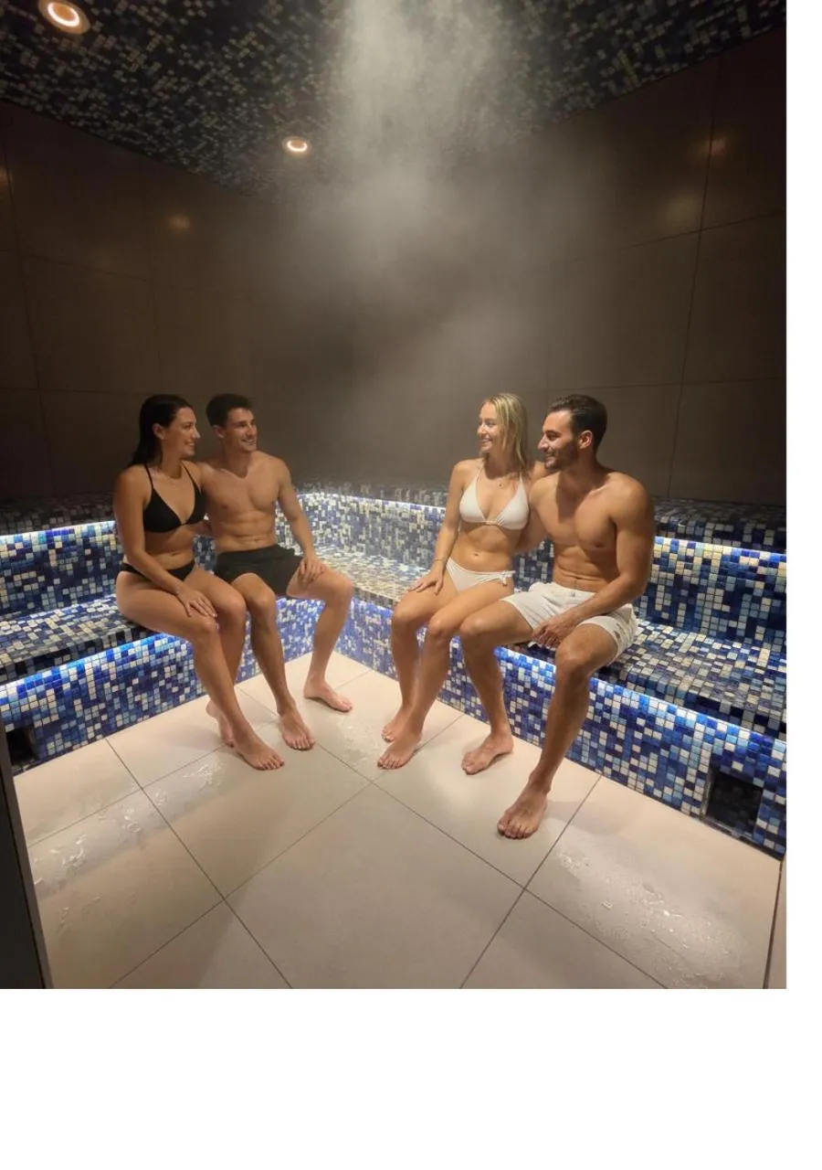 Steam room in Solaris Glamping Exclusive