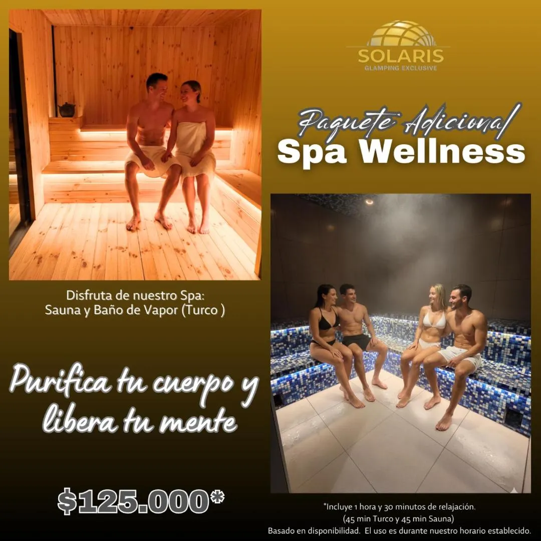 Spa and wellness centre/facilities in Solaris Glamping Exclusive