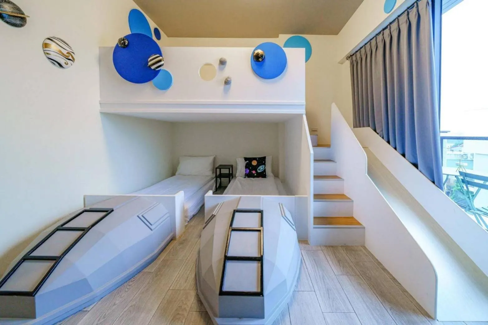 Bed in Sunlight Forest Homestay