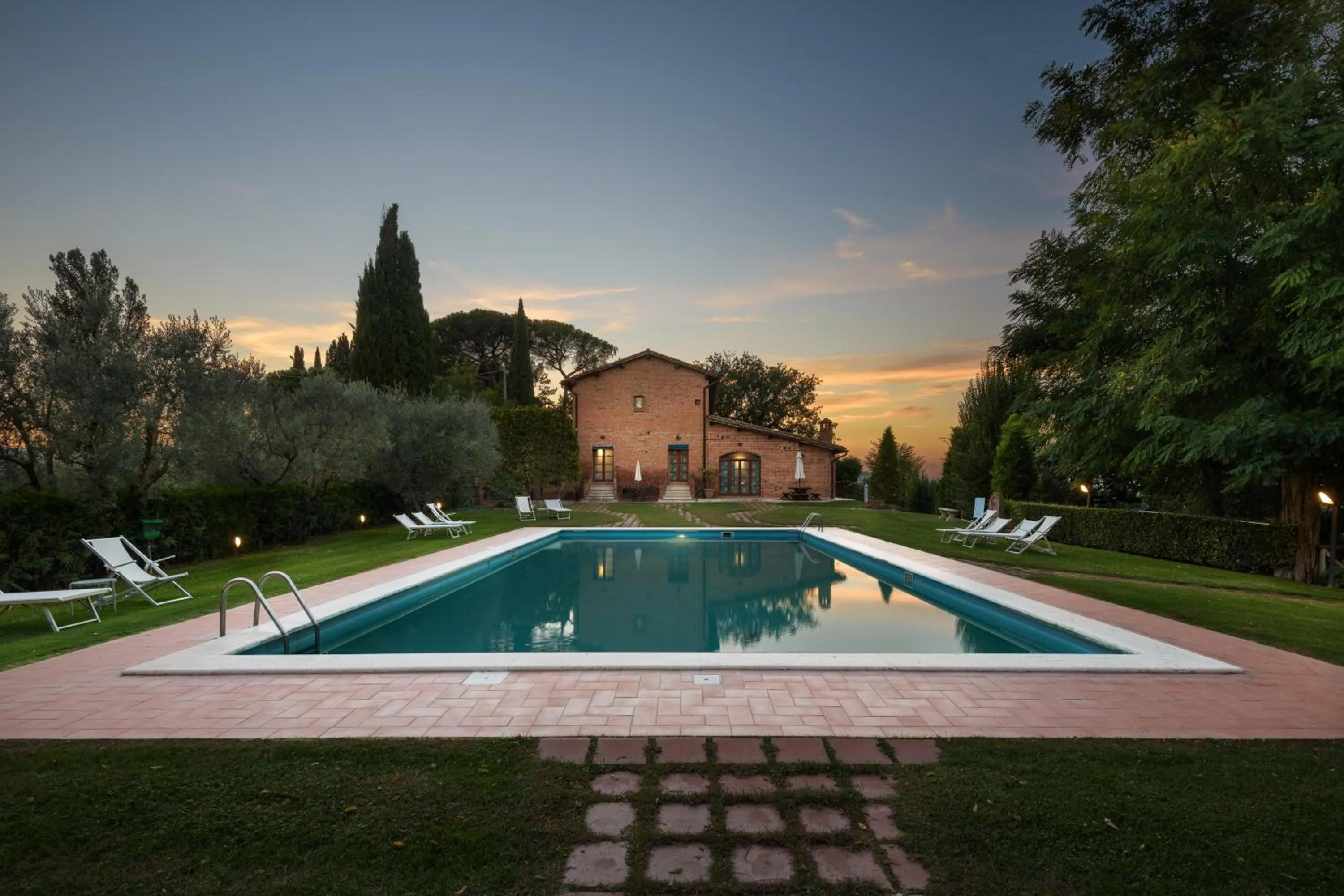 Swimming pool in La Casa Delle Querce
