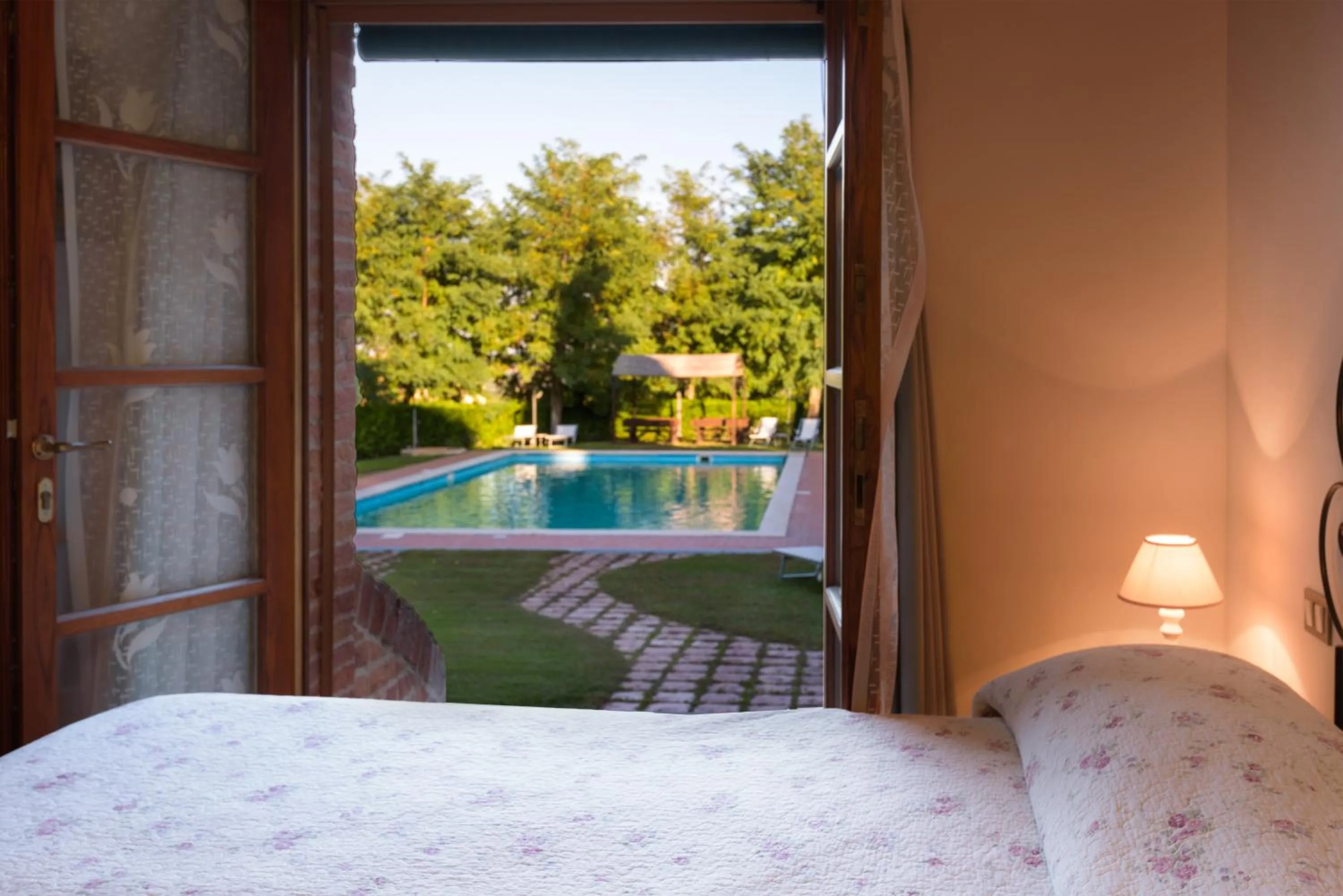 Bedroom, Bed in La Casa Delle Querce
