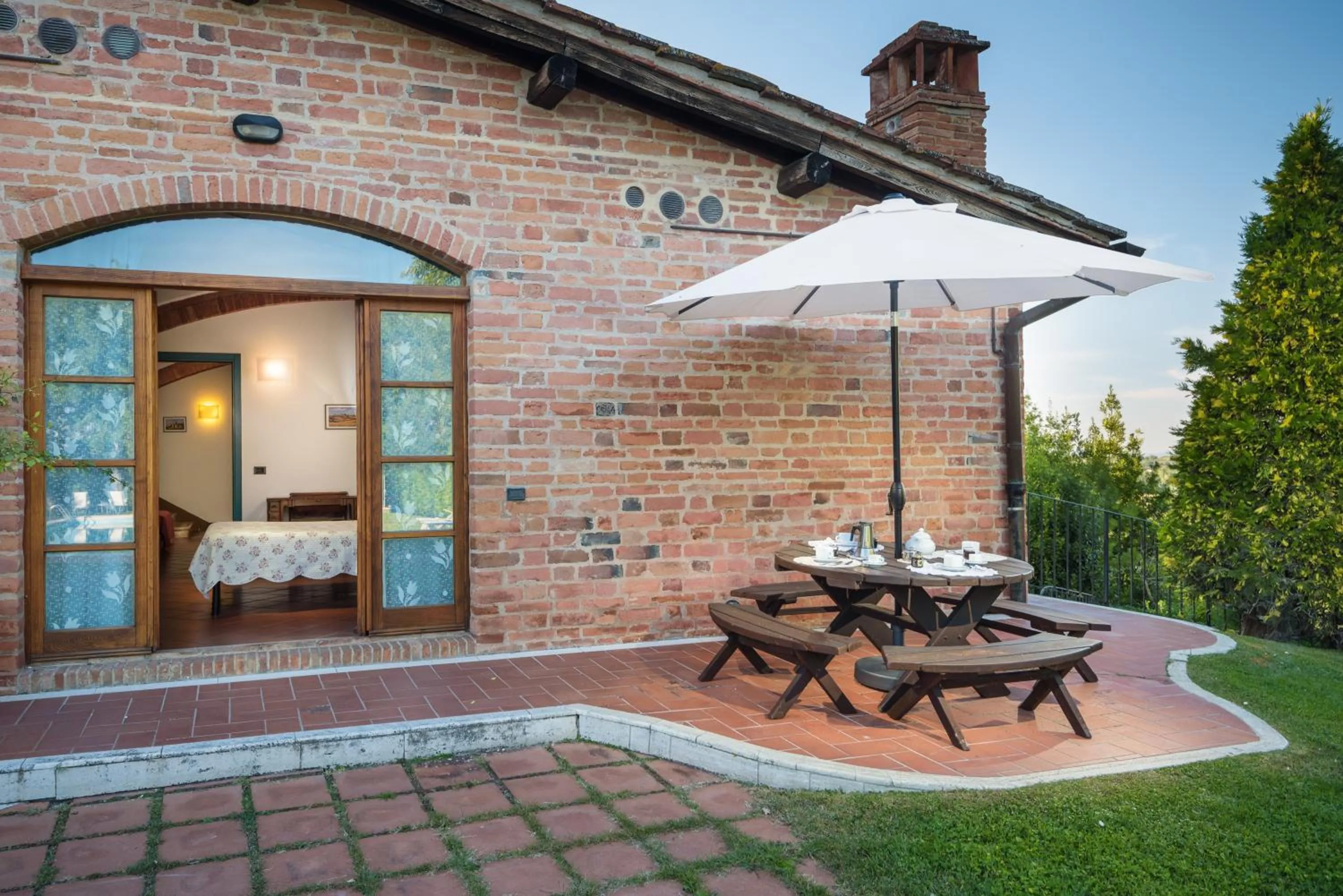 Balcony/Terrace in La Casa Delle Querce