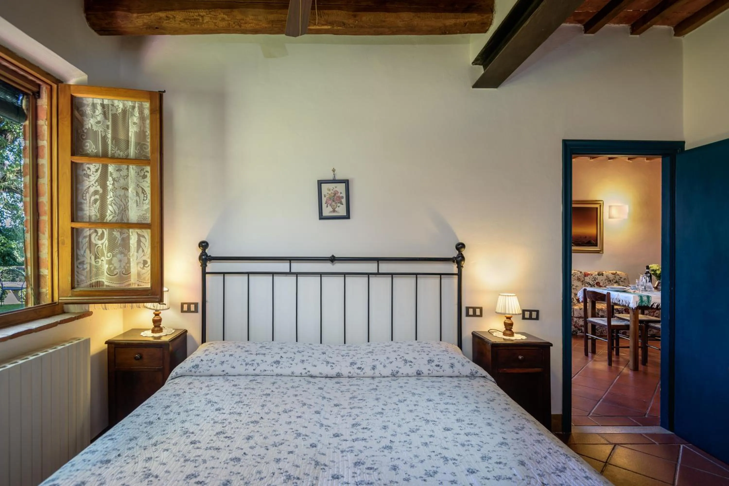 Bedroom, Bed in La Casa Delle Querce