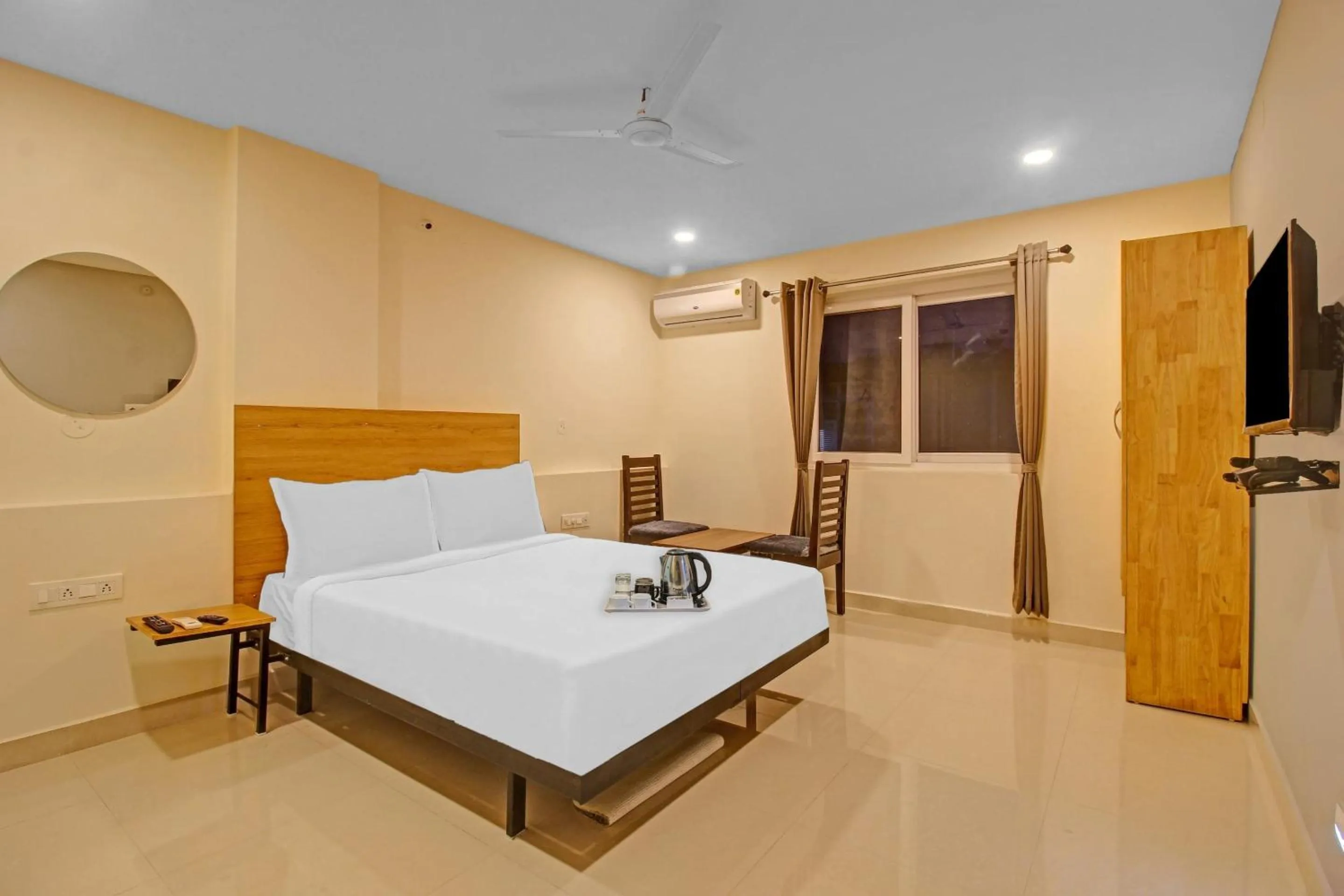 Bedroom, Bed in Townhouse Whiteridge Gachibowli Near AIG Hospital