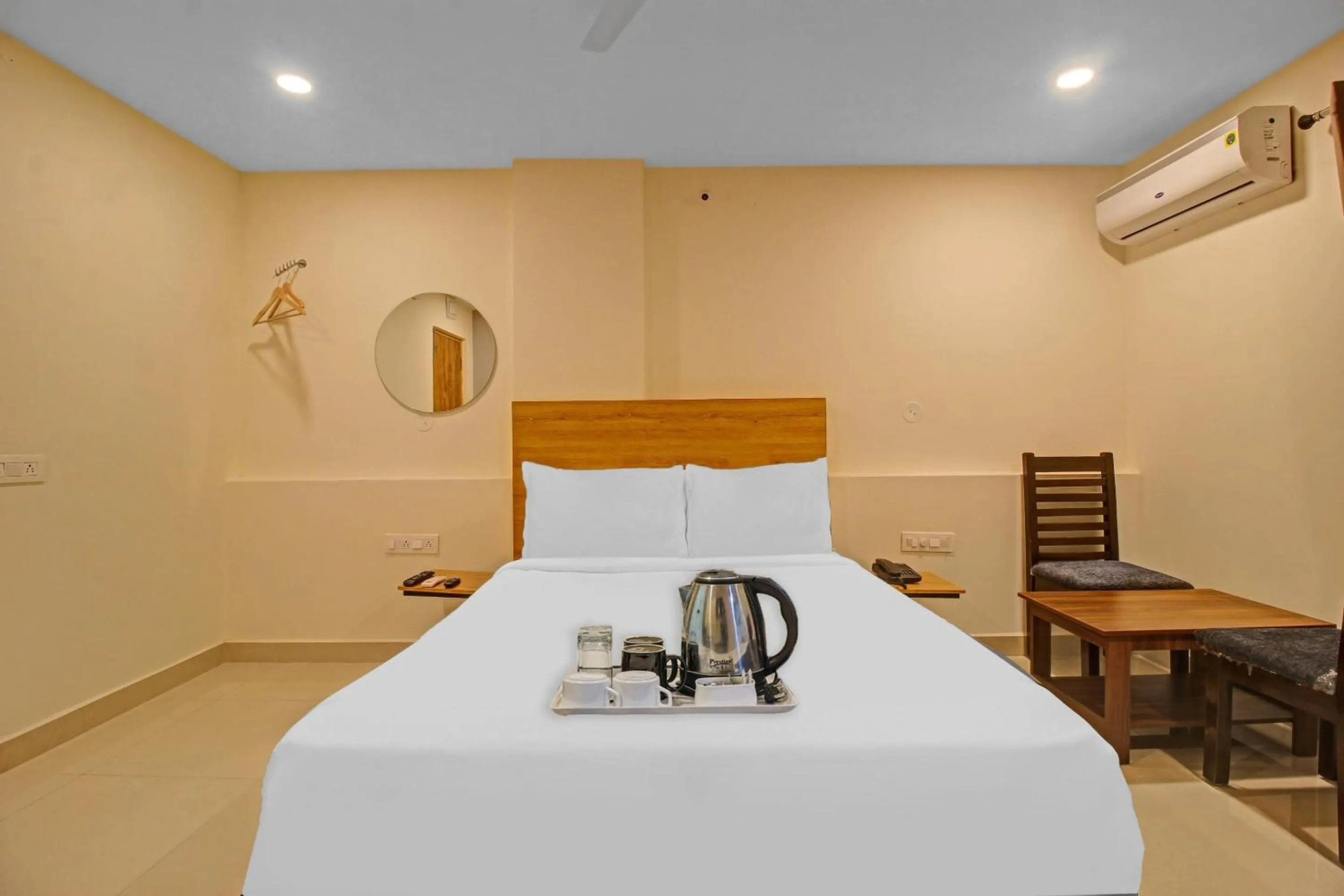 Bedroom, Bed in Townhouse Whiteridge Gachibowli Near AIG Hospital