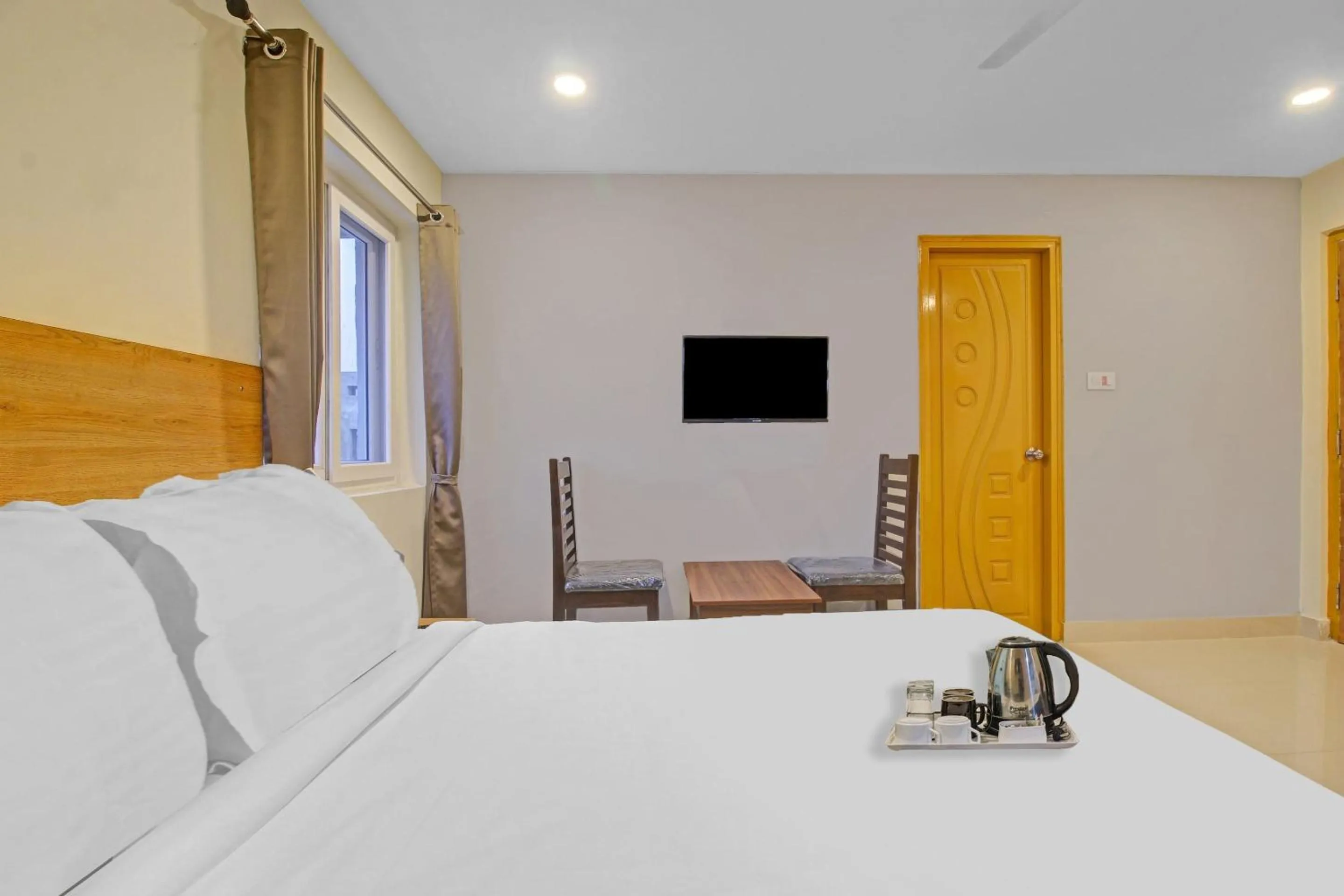 Bedroom, Bed in Townhouse Whiteridge Gachibowli Near AIG Hospital