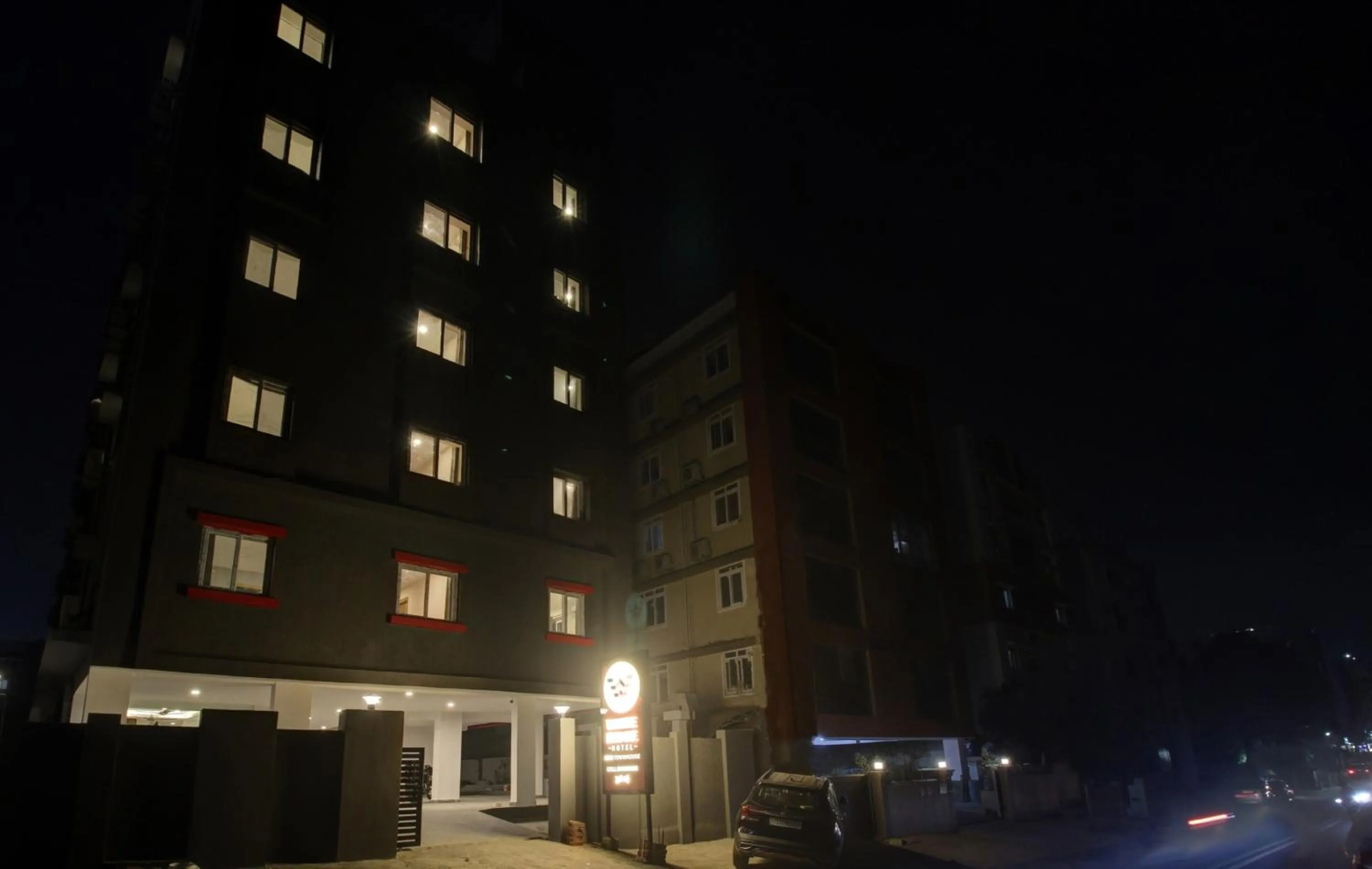 Facade/entrance in Townhouse Whiteridge Gachibowli Near AIG Hospital